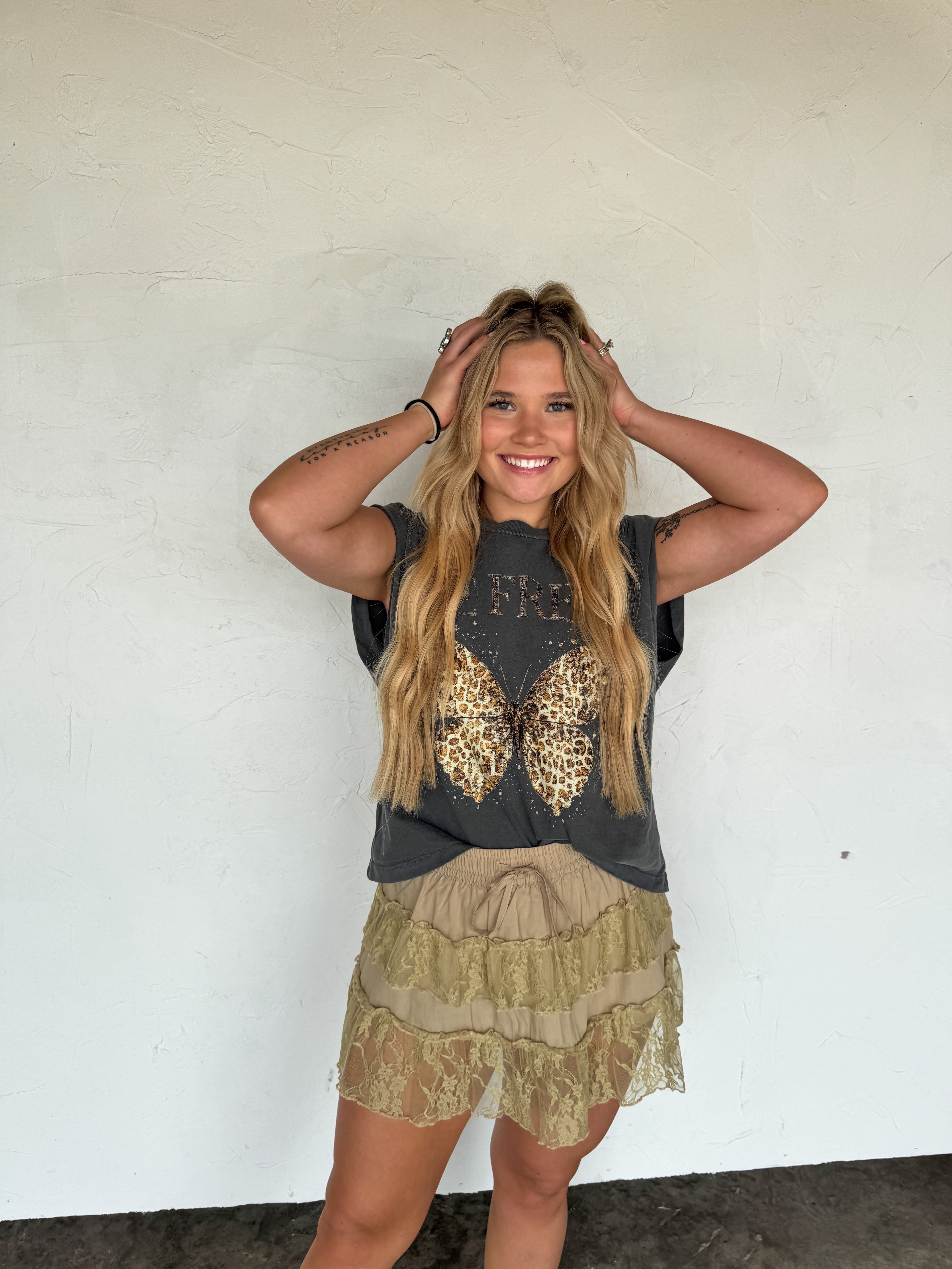 PREORDER: Wild Honey Lace Skirt by Blakeley (ETA: July) - BFF Here