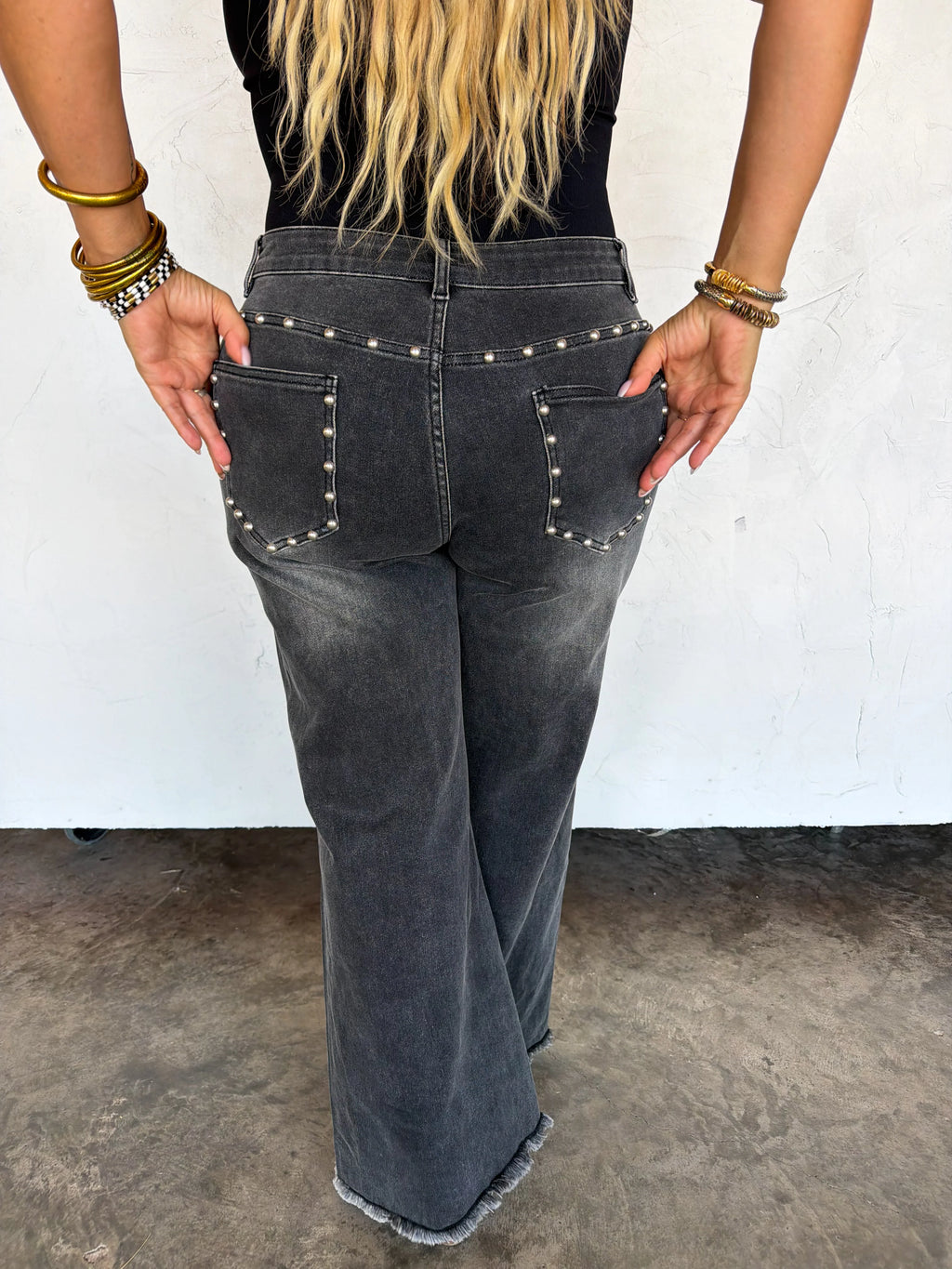PREORDER: Off The Grid Studded Jeans by Blakeley (ETA: November)