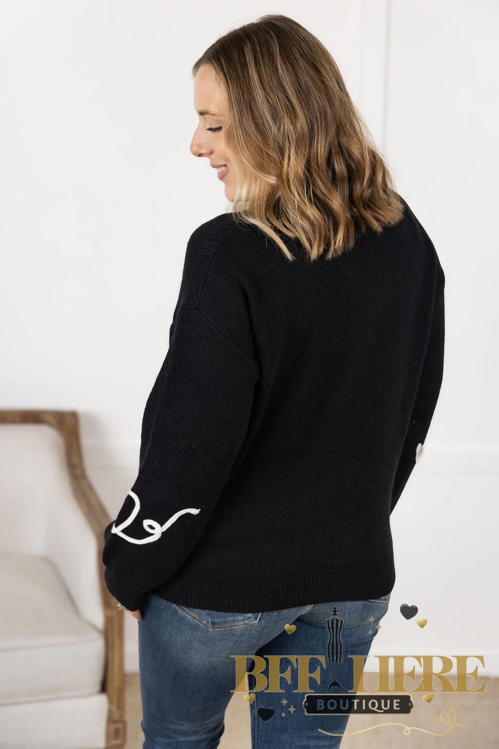 Love Lines Sweater - BFF Here