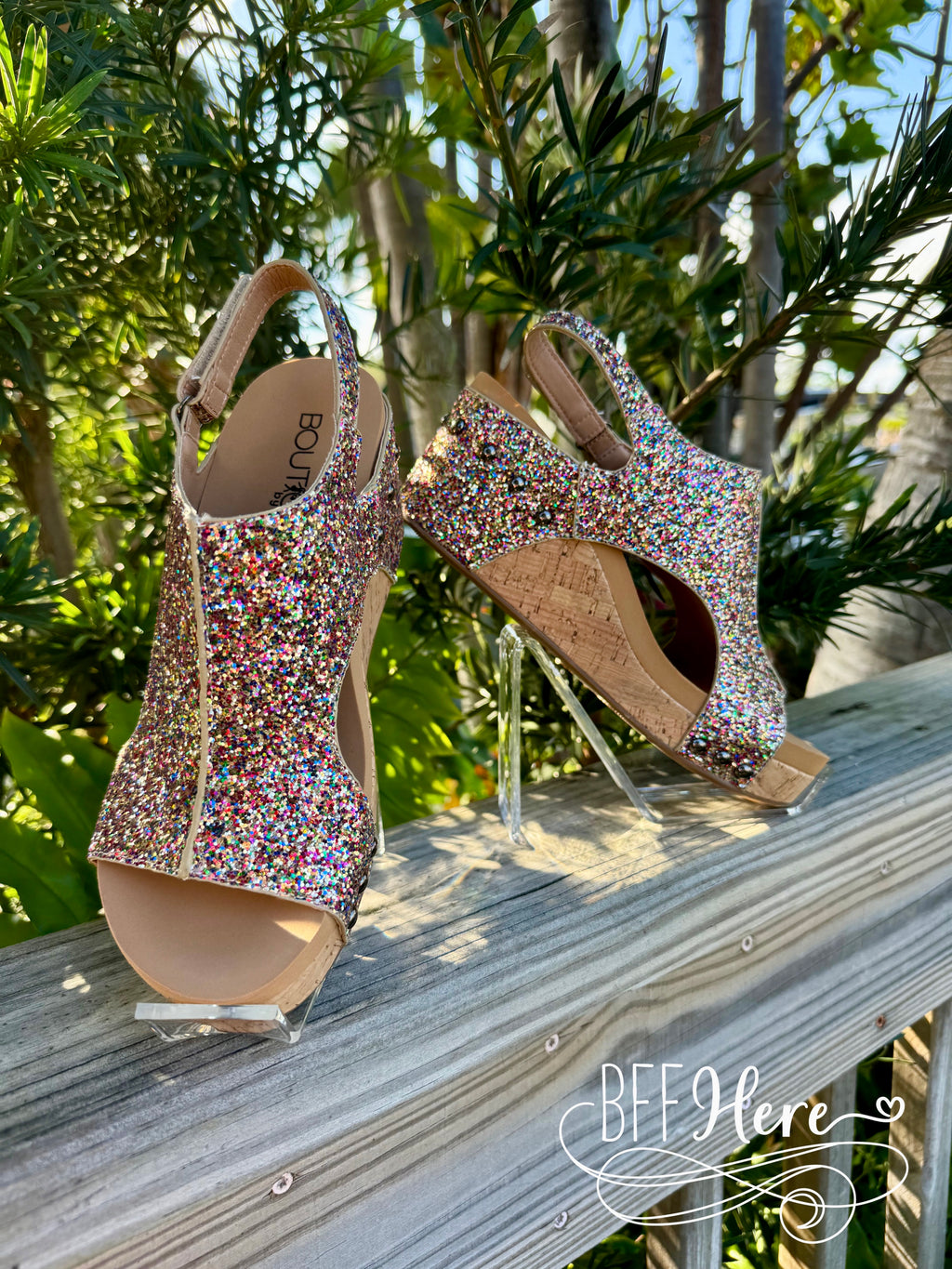 Carley - Confetti Glitter by Corkys - BFF Here