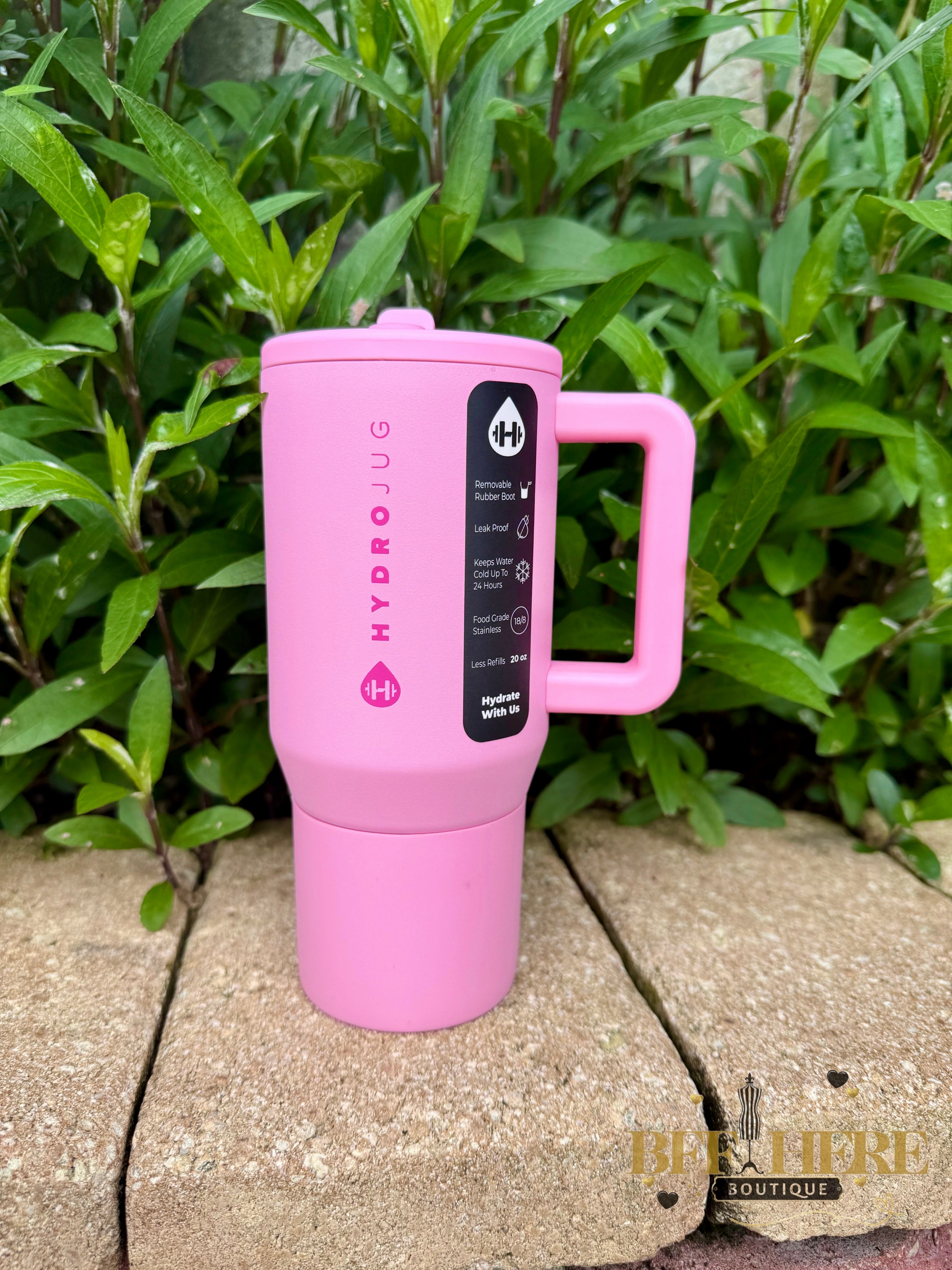 HydroJug Traveler - 20oz. /  Blush - BFF Here