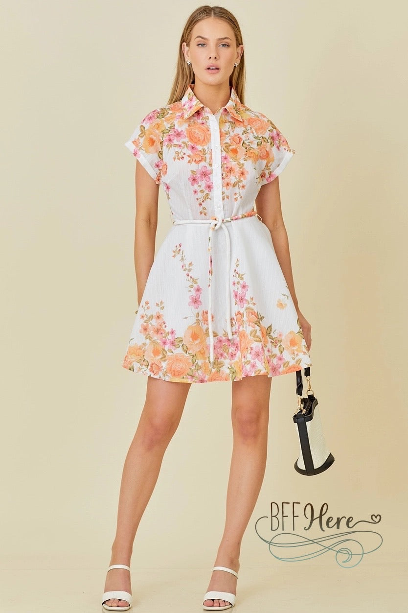 Blossom Breeze Floral Dress - BFF Here