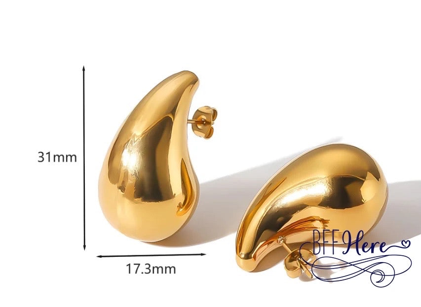 Claire Drop Earrings / Choice of Color - BFF Here