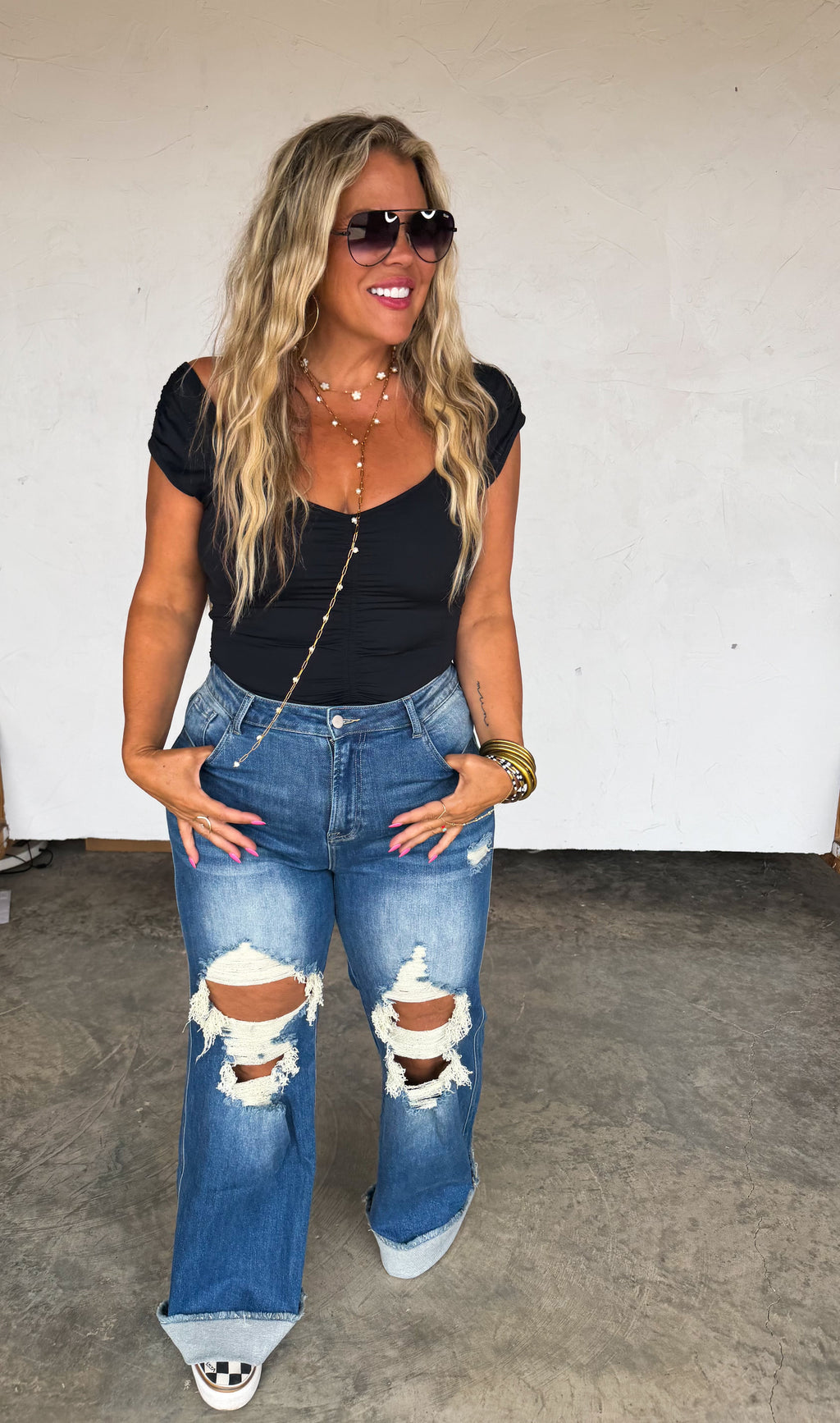 PREORDER: Blakeley Distressed Jeans by Blakeley (ETA: September)