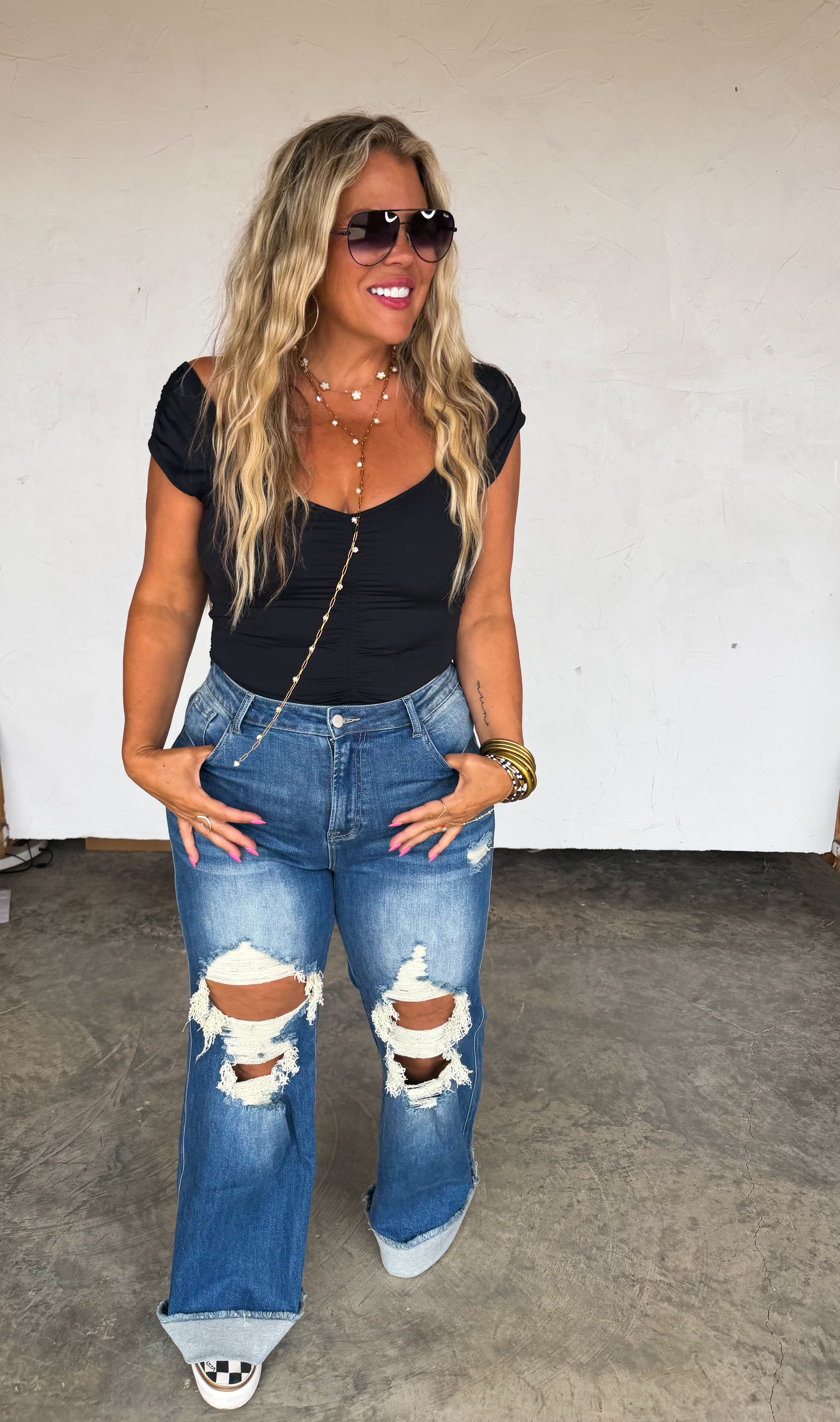 PREORDER: Blakeley Distressed Jeans by Blakeley (ETA: September)