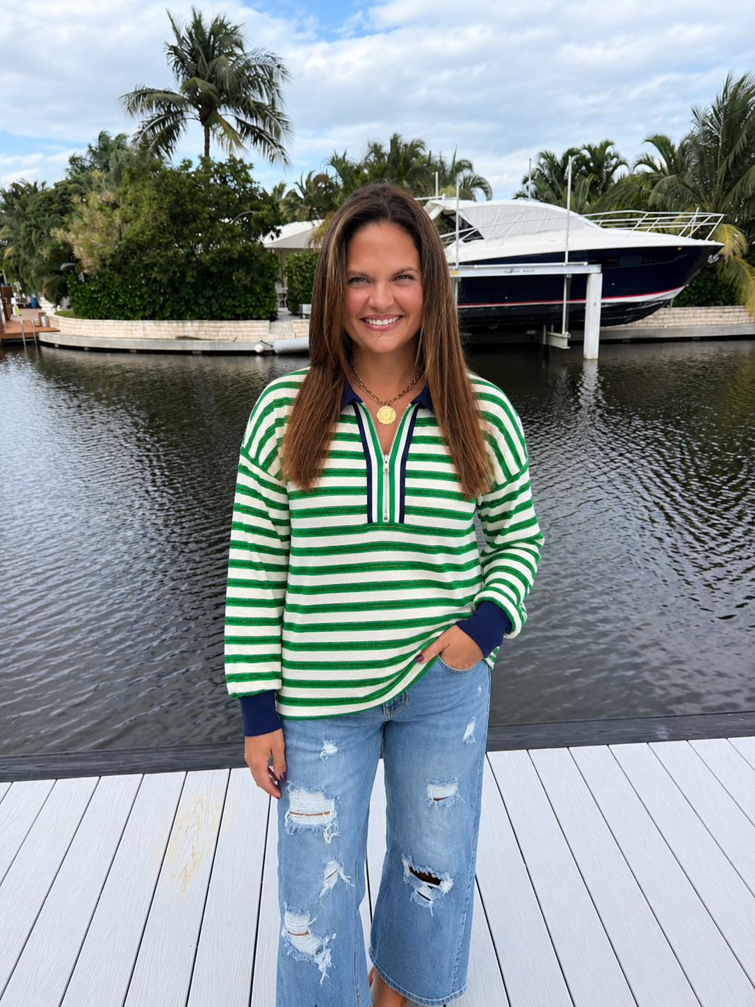 PREORDER: Harbor Club Half-Zip (ETA: September)