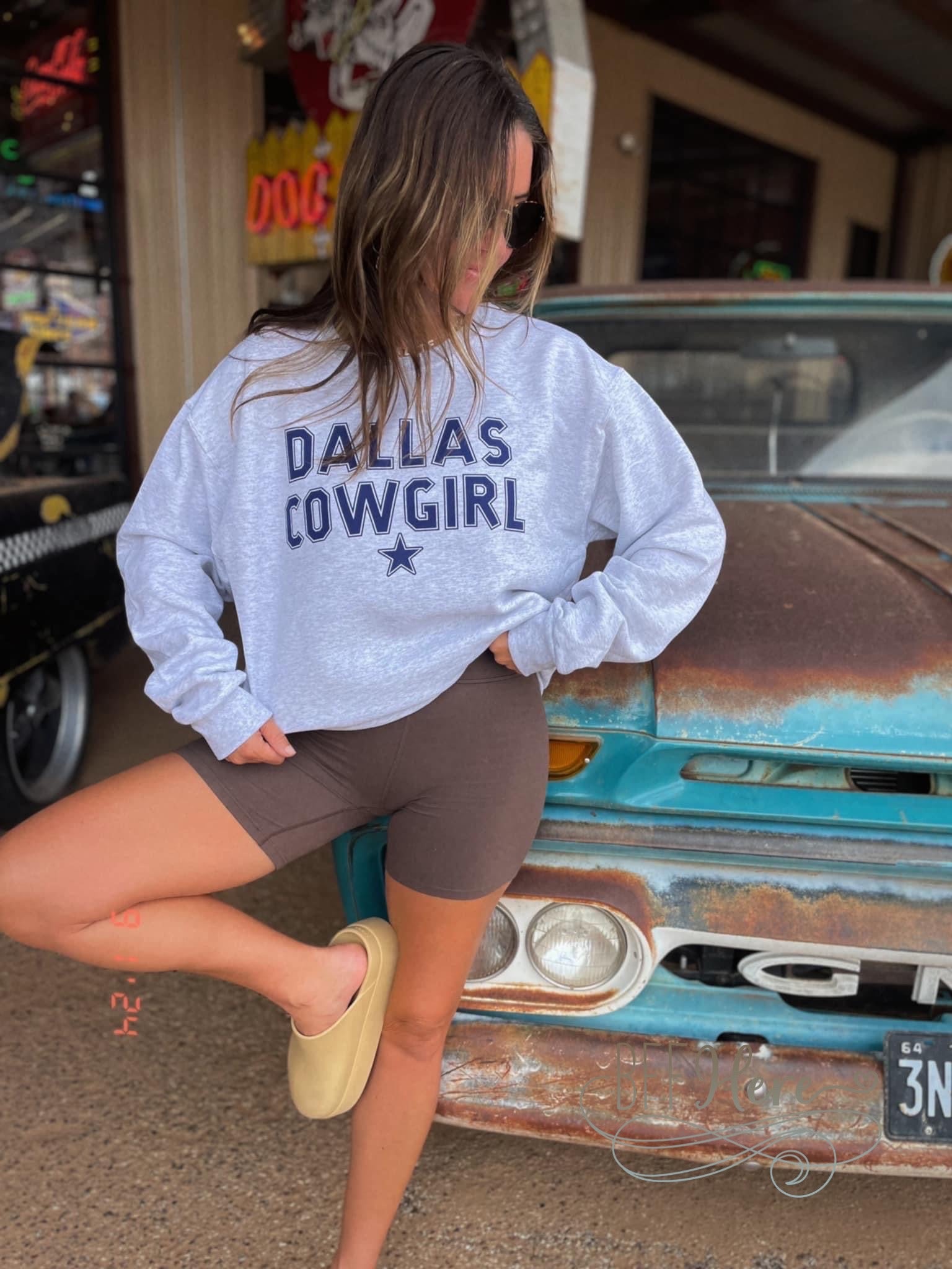 Dallas Cowgirl Game Day Sweatshirt - BFF Here