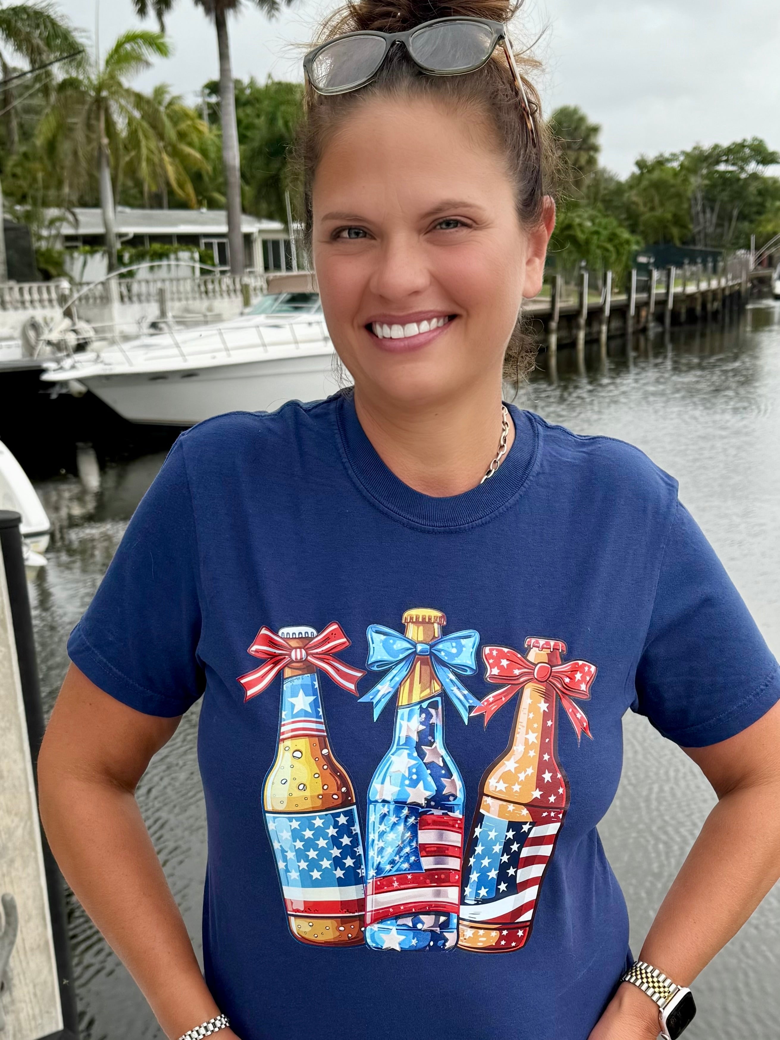 Bows & Brews Tee - BFF Here