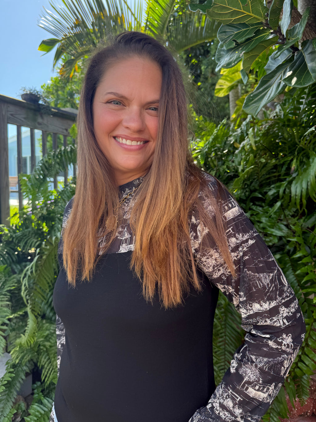 Homestead Toile Top by Sterling Kreek - BFF Here