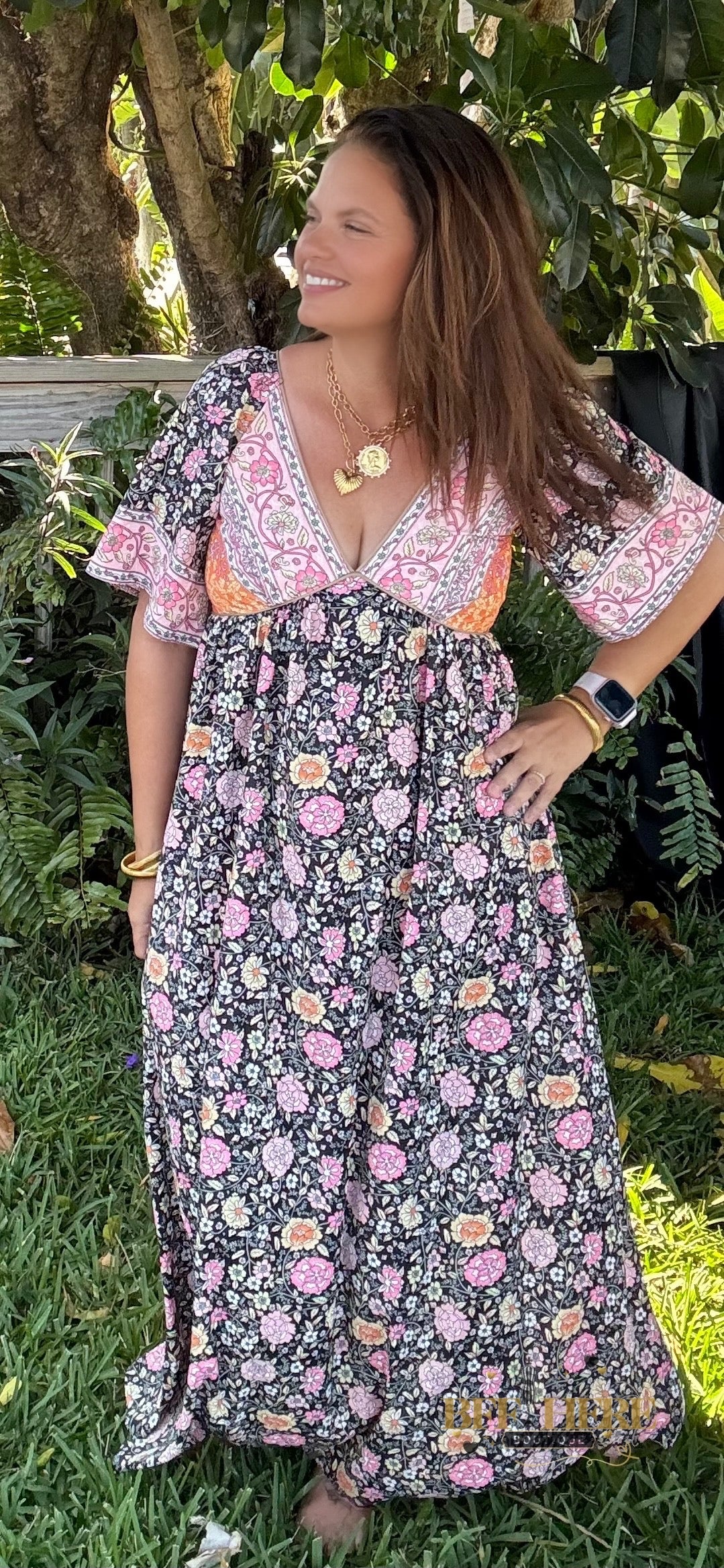 Wildflower Breeze Boho Maxi Dress - BFF Here