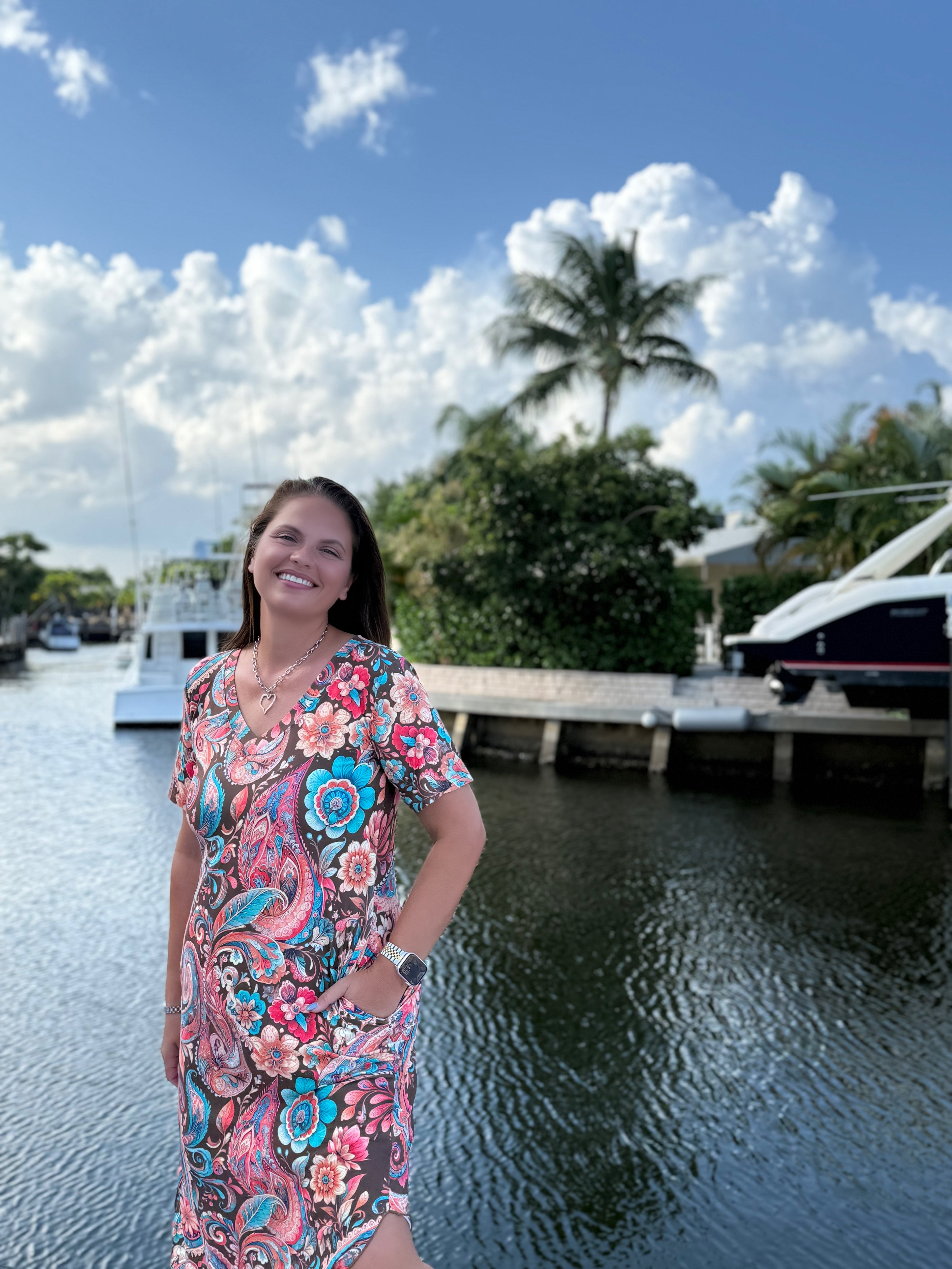Paisley Of My Heart Maxi Dress by Sterling Kreek - BFF Here