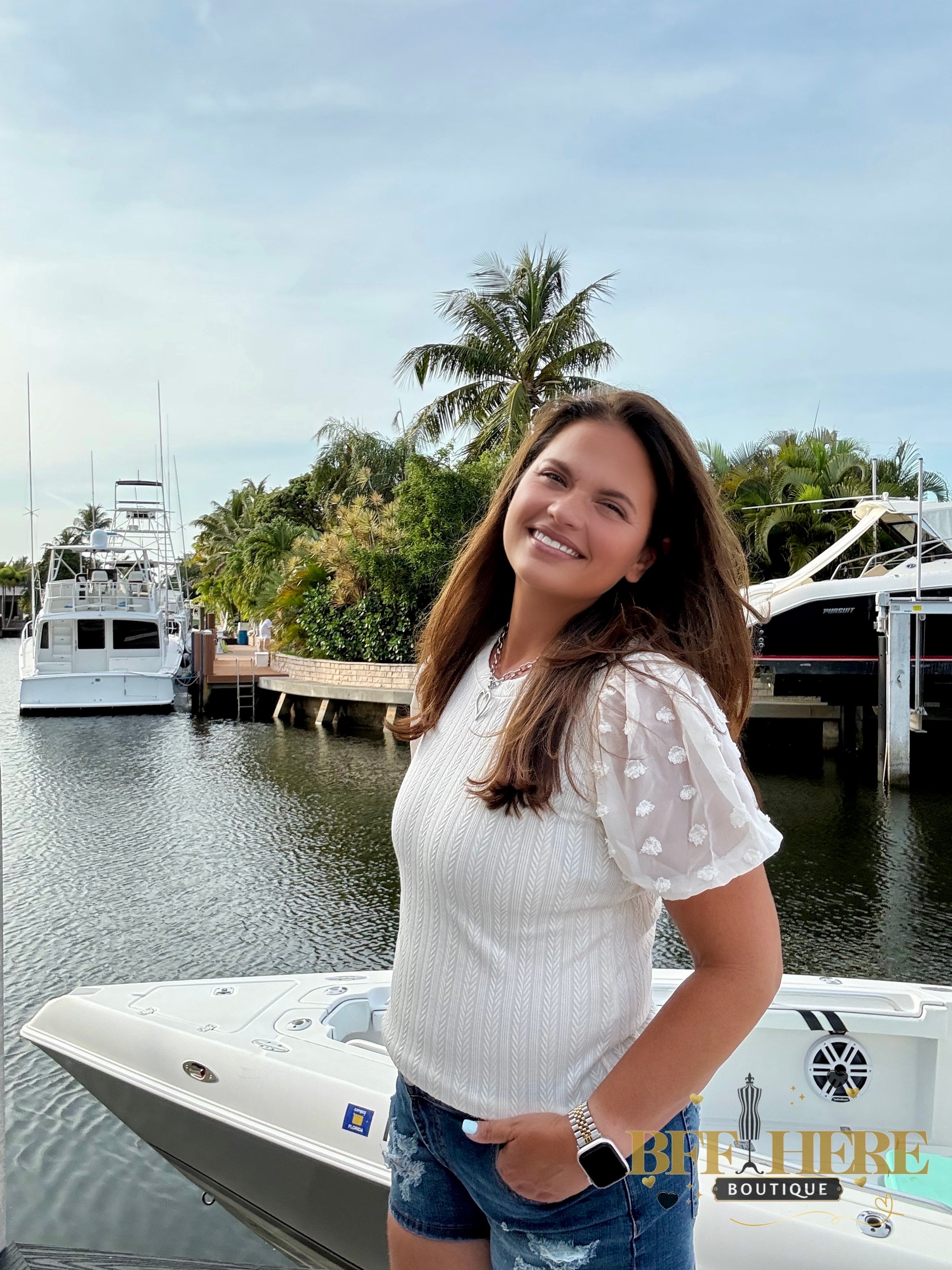 Prairie Bloom Puff Sleeve Top - BFF Here