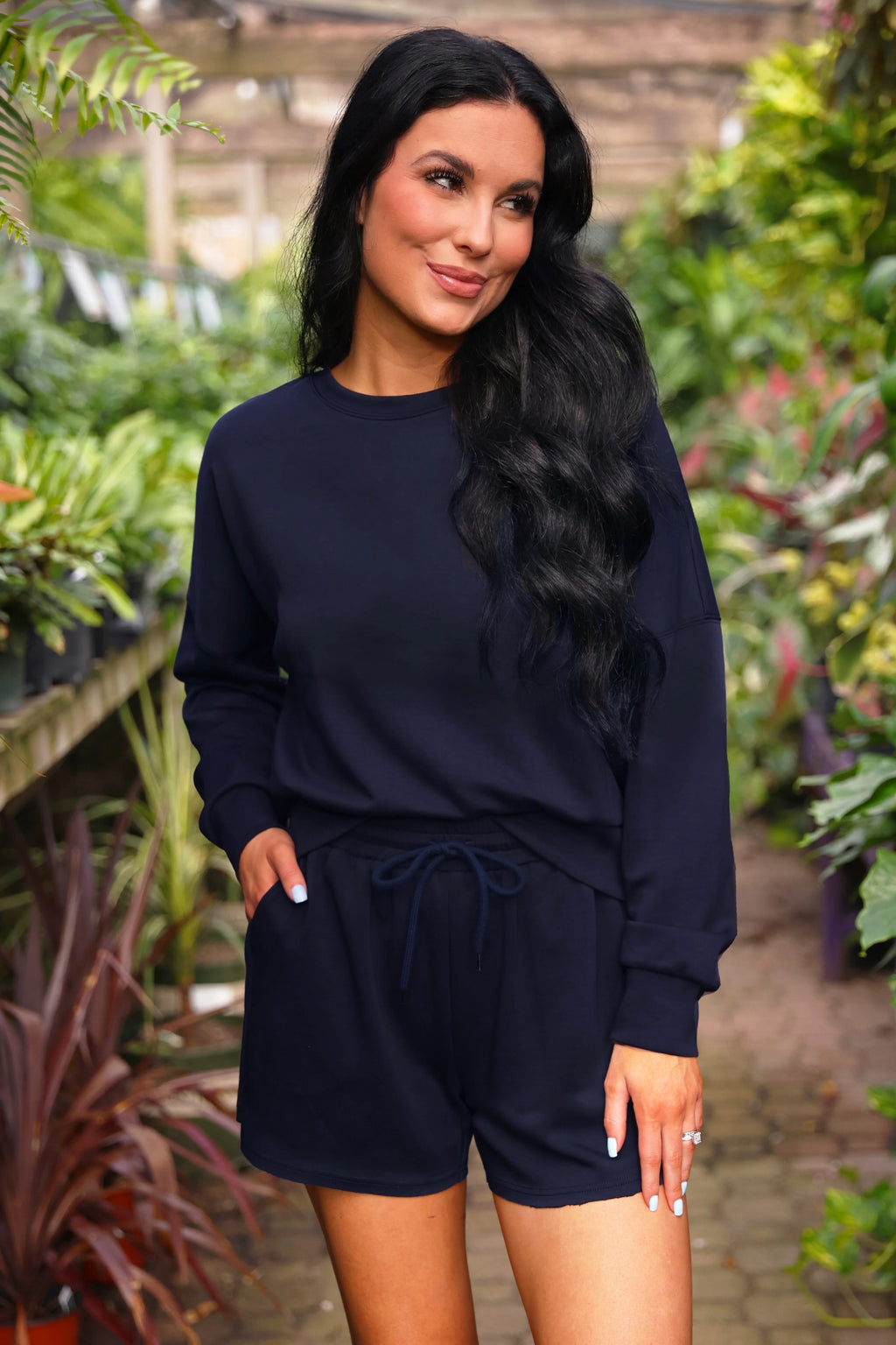 PREORDER: Luna Luxe Pullover Set / Navy by Jess Lea (ETA: August)