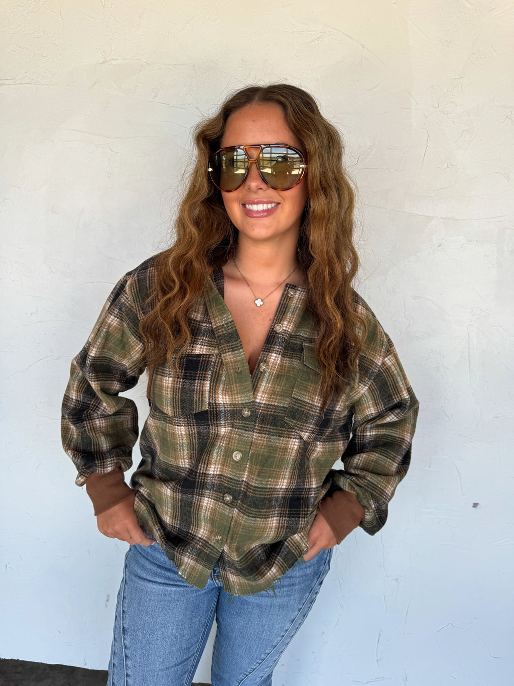 PREORDER: Mountain Morning Plaid Shacket by Blakeley (ETA: October)