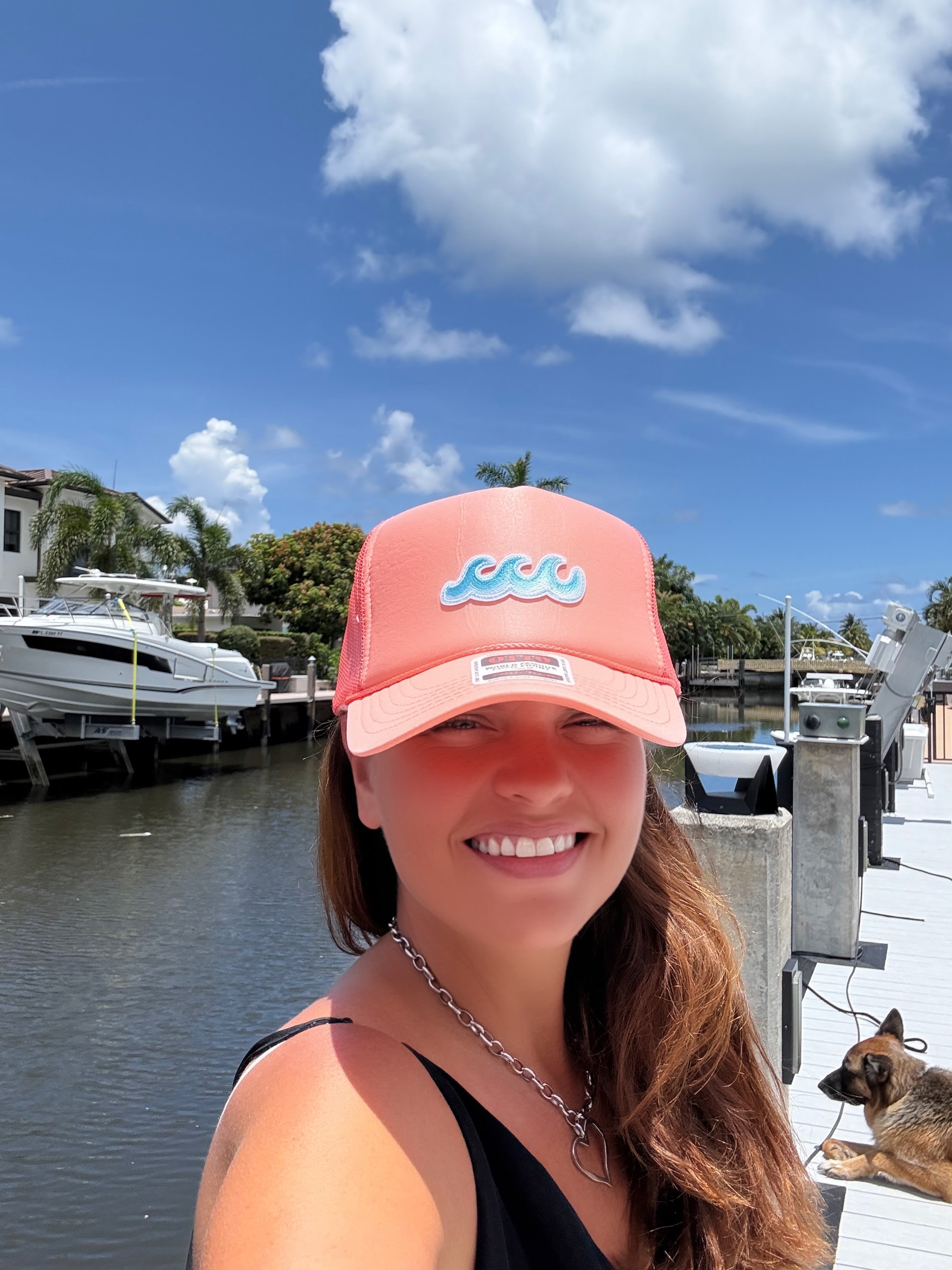 Waves Trucker Hat - BFF Here