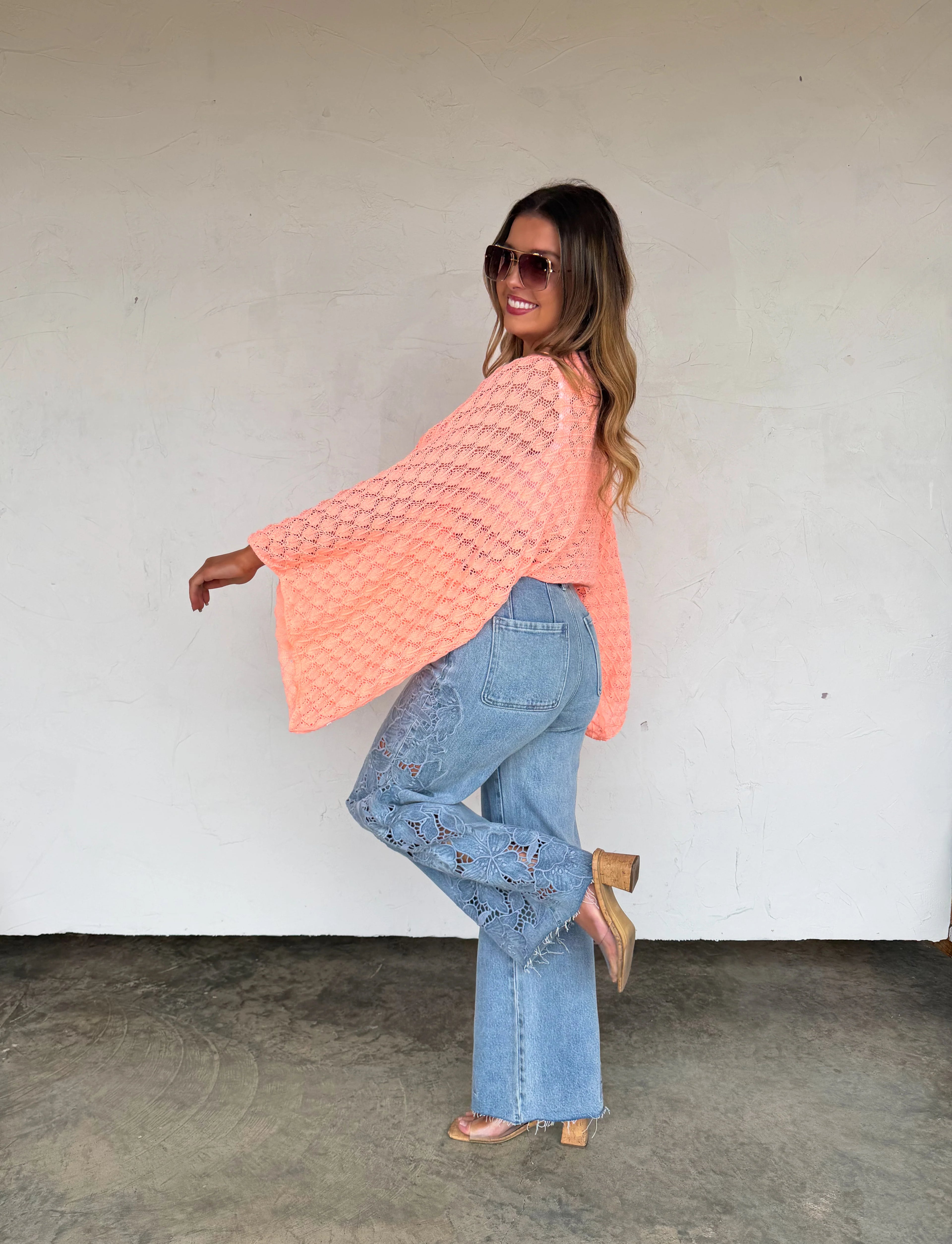 PREORDER: Spring Free Spirit Bell Sleeve Top by Blakeley (ETA Late February / Early March)