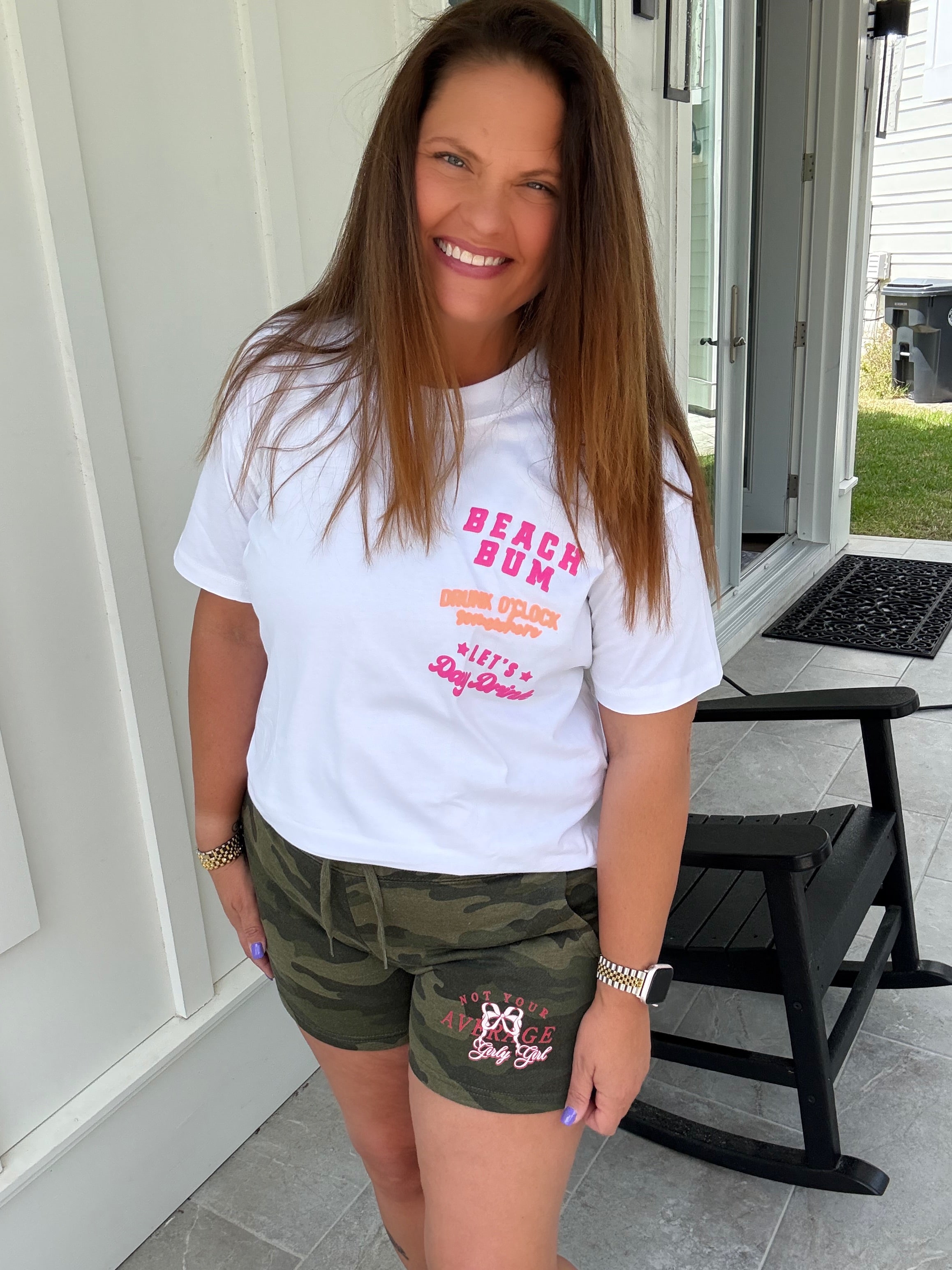 Not Your Average Girly Girl Camp Shorts by Southern Bliss (ARRAY) — Ships in 2-3 weeks - BFF Here