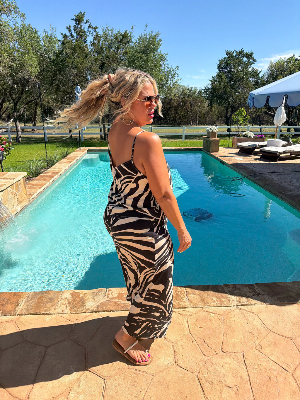 PREORDER: Wild Coast Zebra Skirt Set by Blakeley (ETA: June) - BFF Here