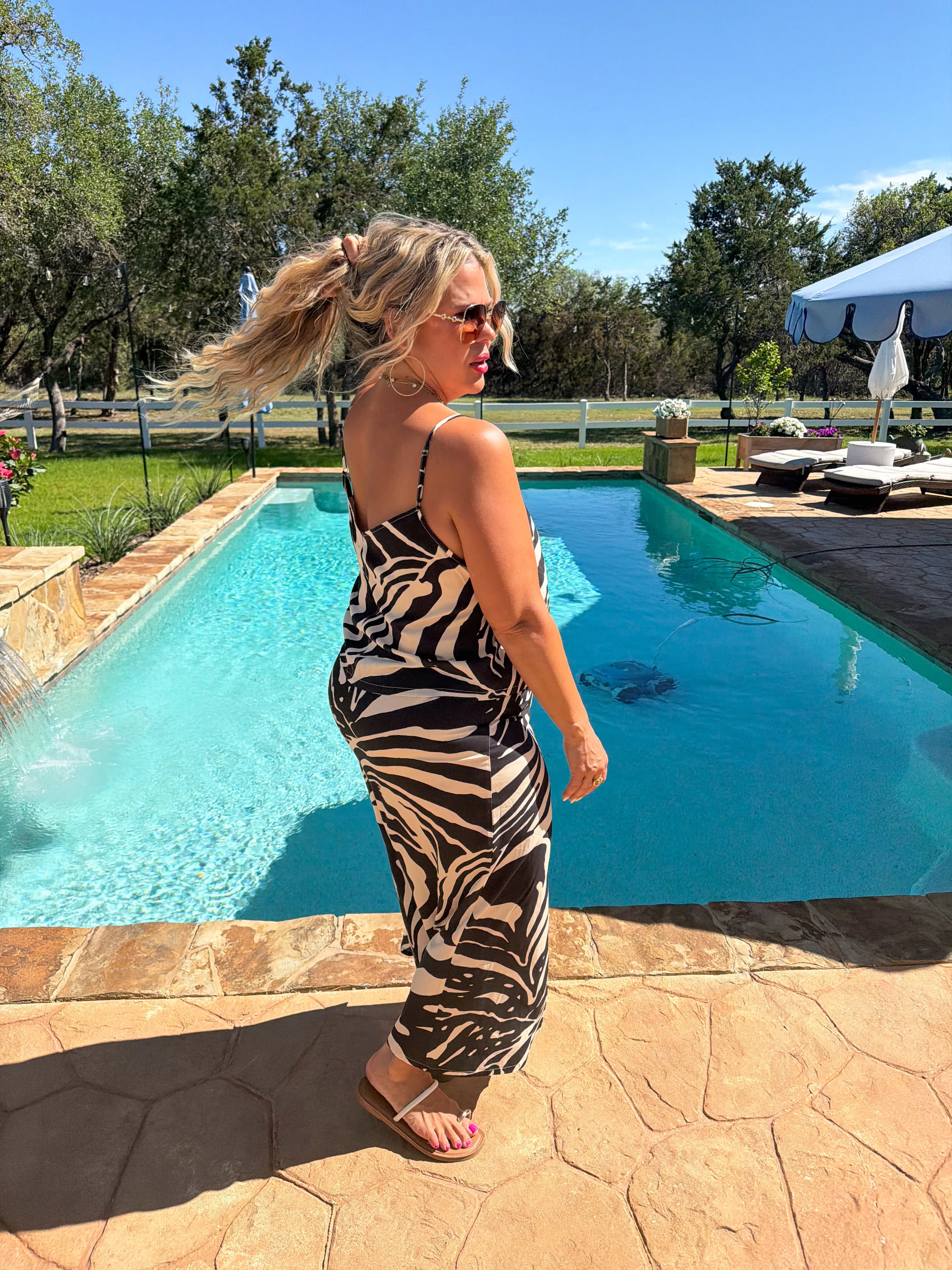 PREORDER: Wild Coast Zebra Skirt Set by Blakeley (ETA: June) - BFF Here