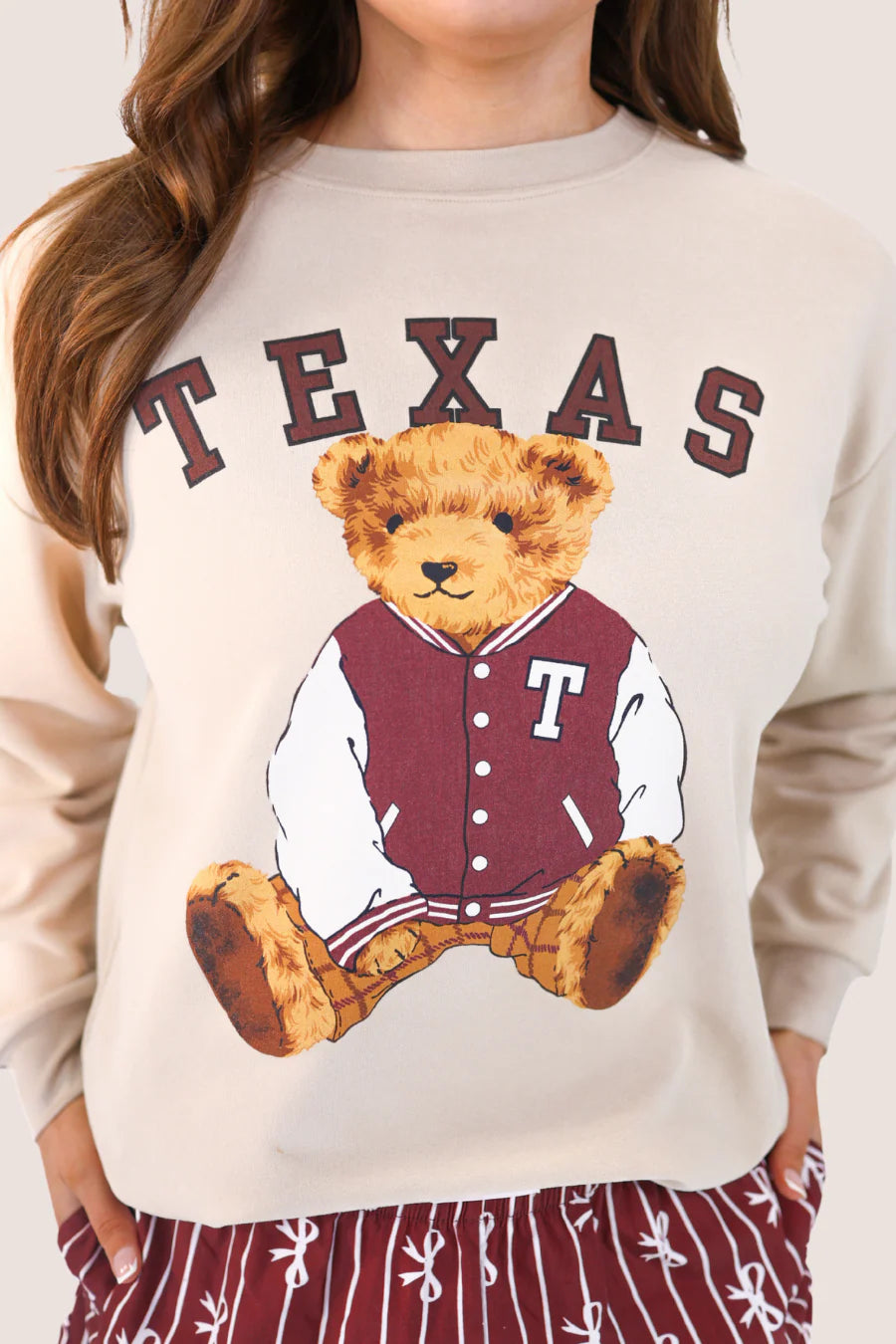Benny The Bear Texas Pullover by Jess Lea - BFF Here