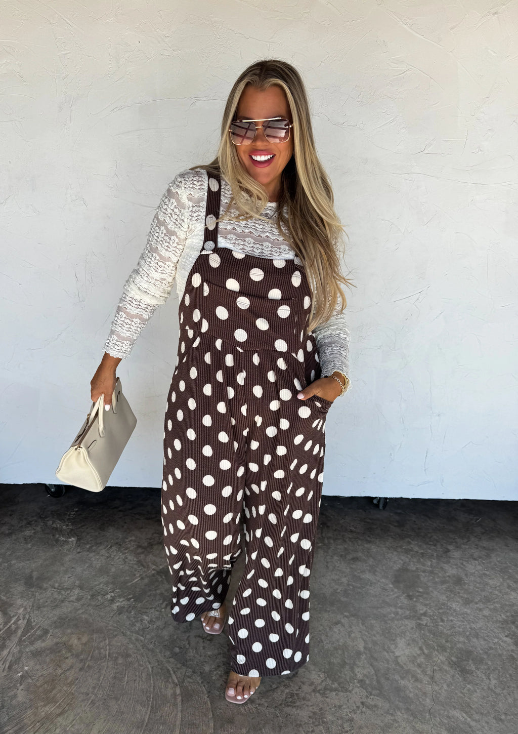 PREORDER: Polka Dot Karli Boho Overalls by Blakeley (ETA: Late November) - BFF Here