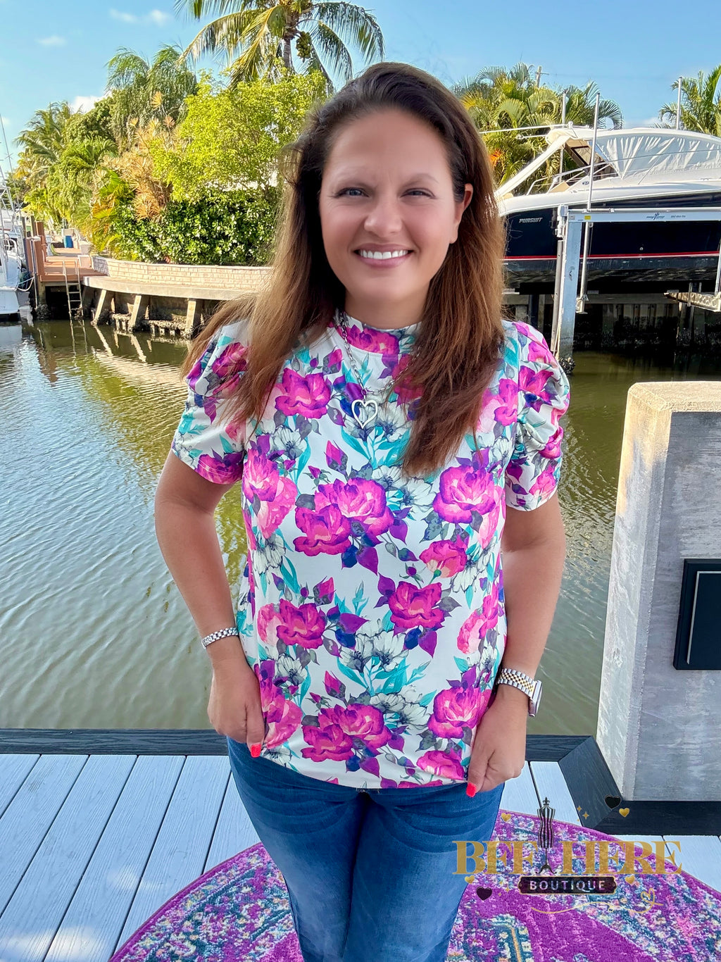 Life Is A Flower Top by Sterling Kreek - BFF Here
