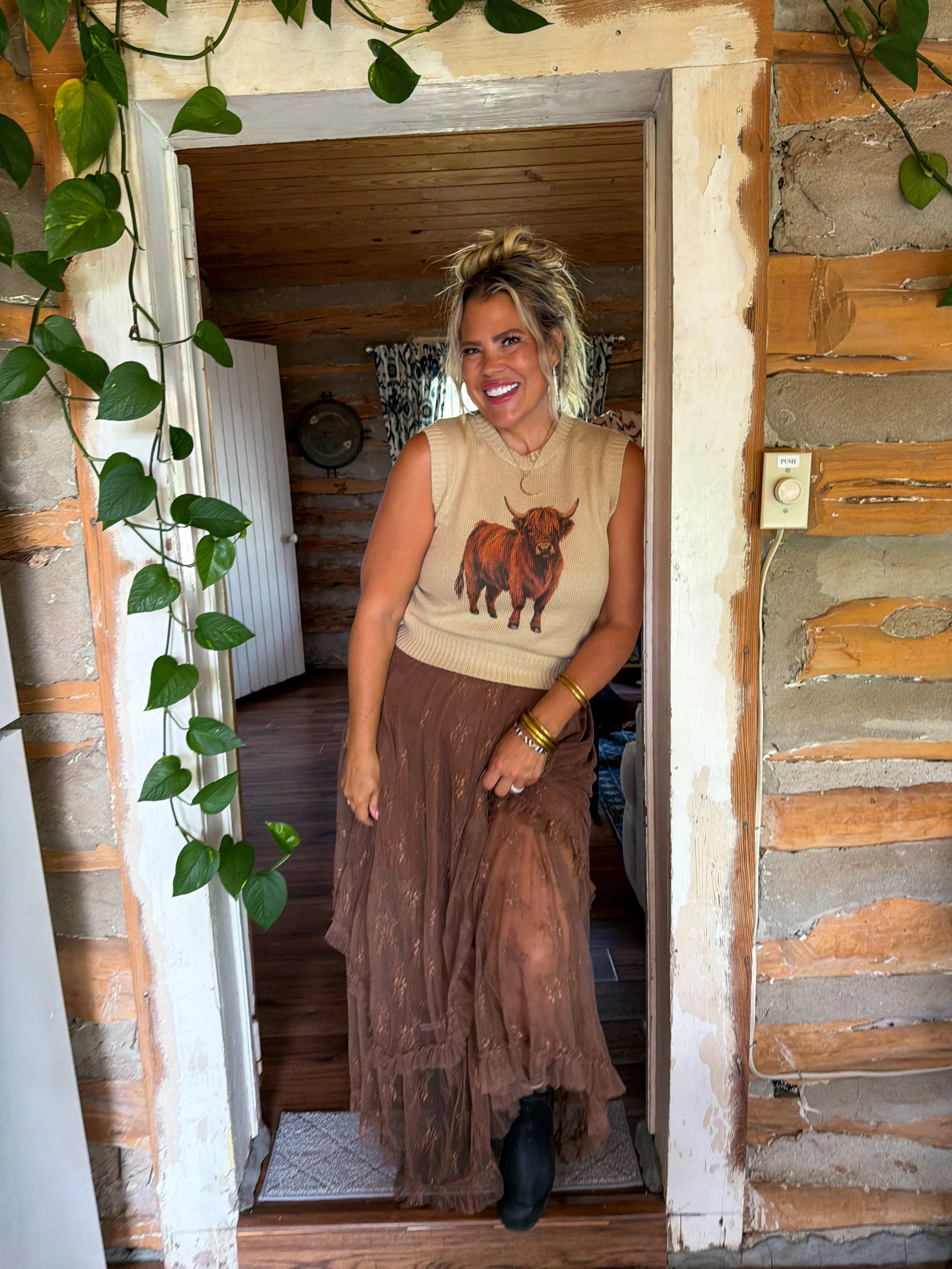 PREORDER: Open Range Sweater Vest by Blakeley (ETA: Late September / Early October)