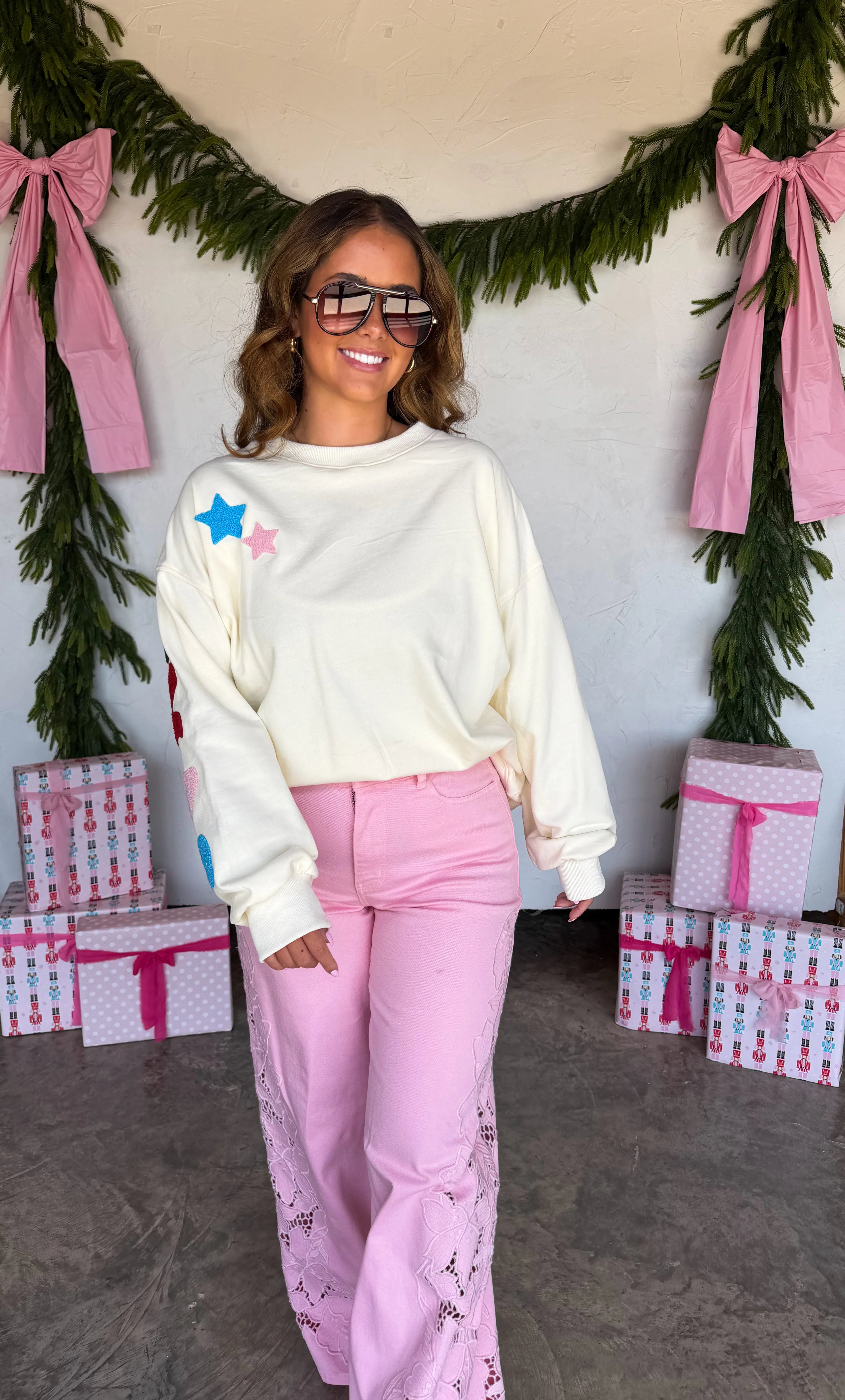 PREORDER: Merry Message Sweatshirt by Blakeley (ETA: October)