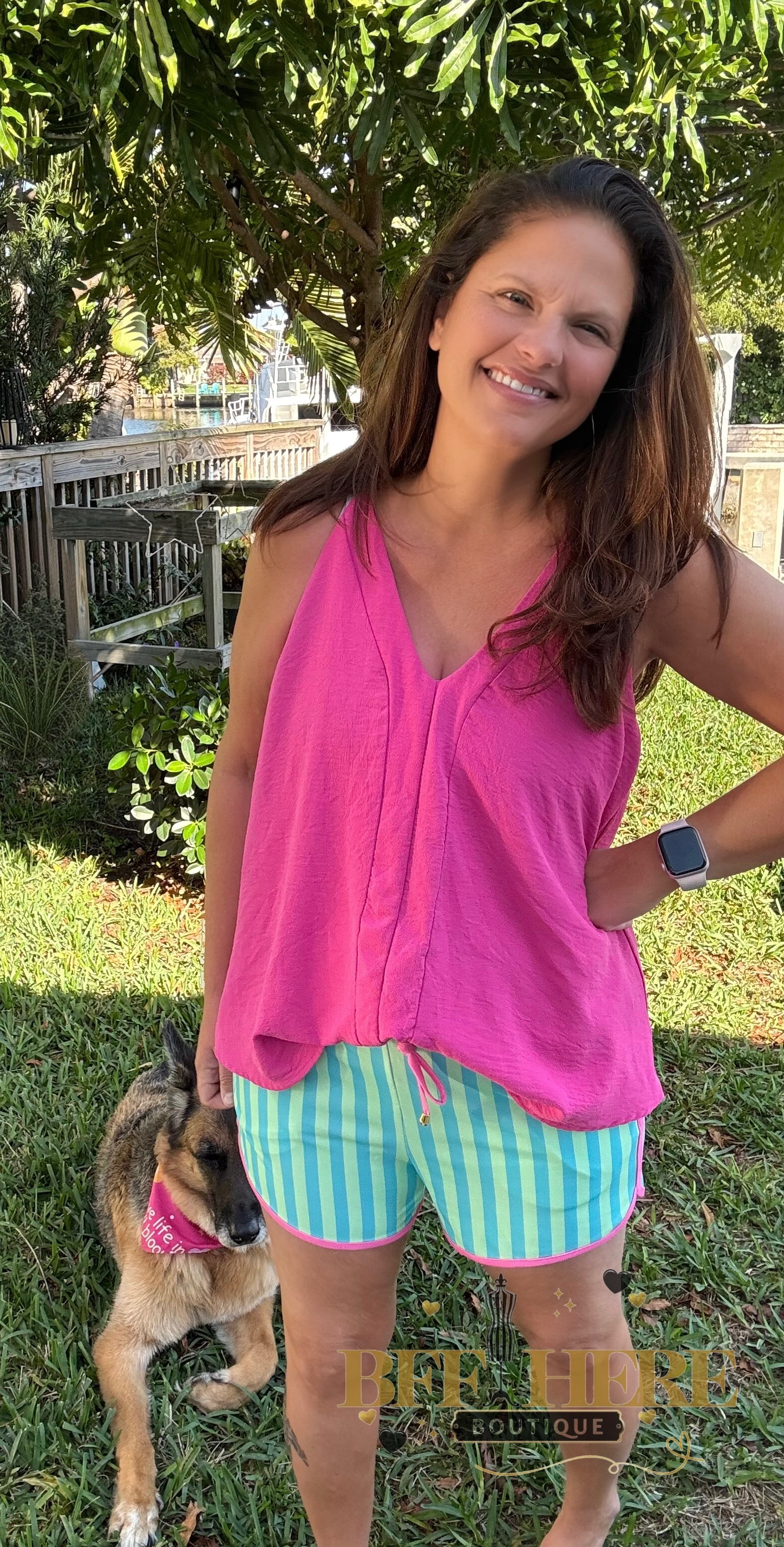 Seaside Stripes Everyday Shorts by Jess Lea - BFF Here