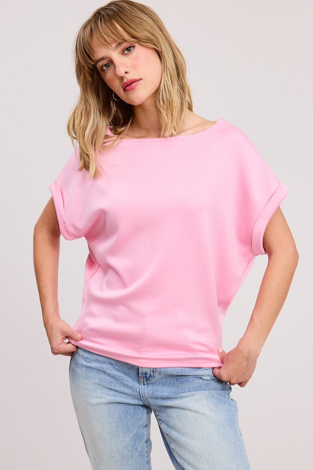 Cuff Sleeve Dolman Scuba Top by Charlotte Avery / ARRAY (ETA: 2-3 weeks) - BFF Here