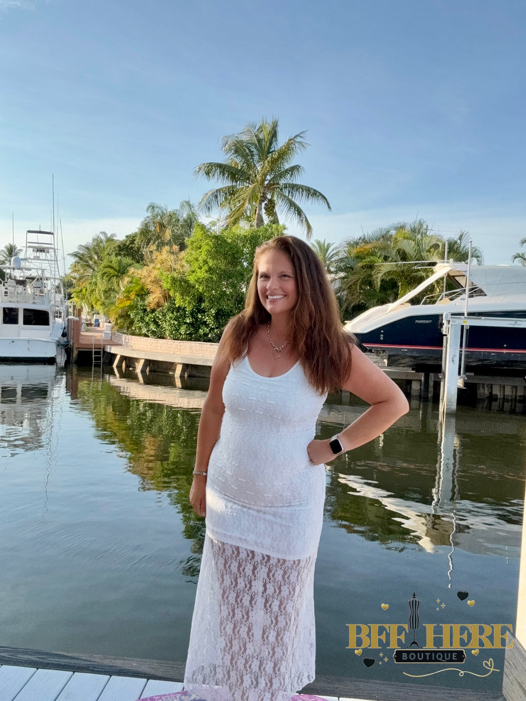 Leely Lace Dress by Blakeley / Choice of Color - BFF Here