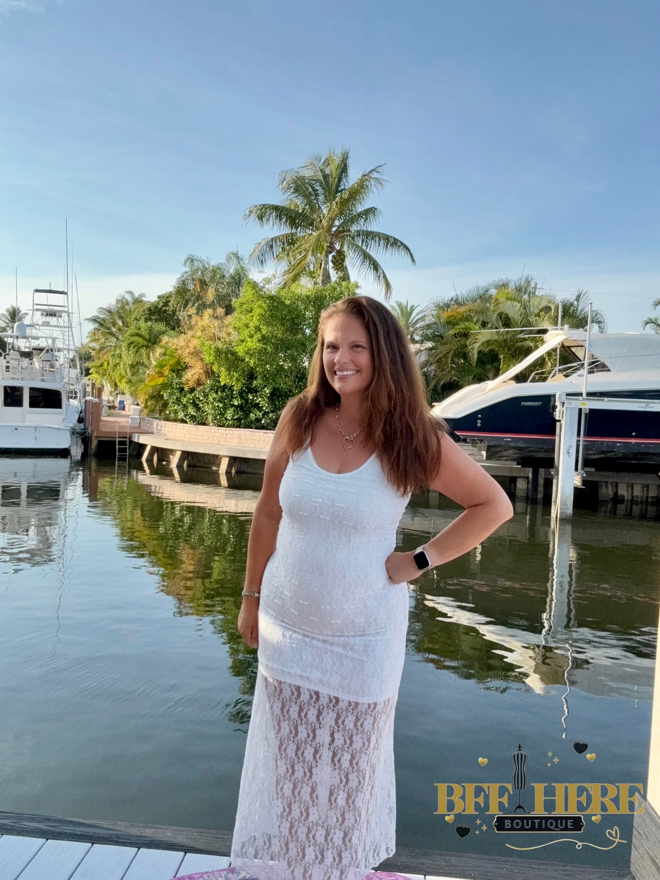 Leely Lace Dress by Blakeley / Choice of Color - BFF Here