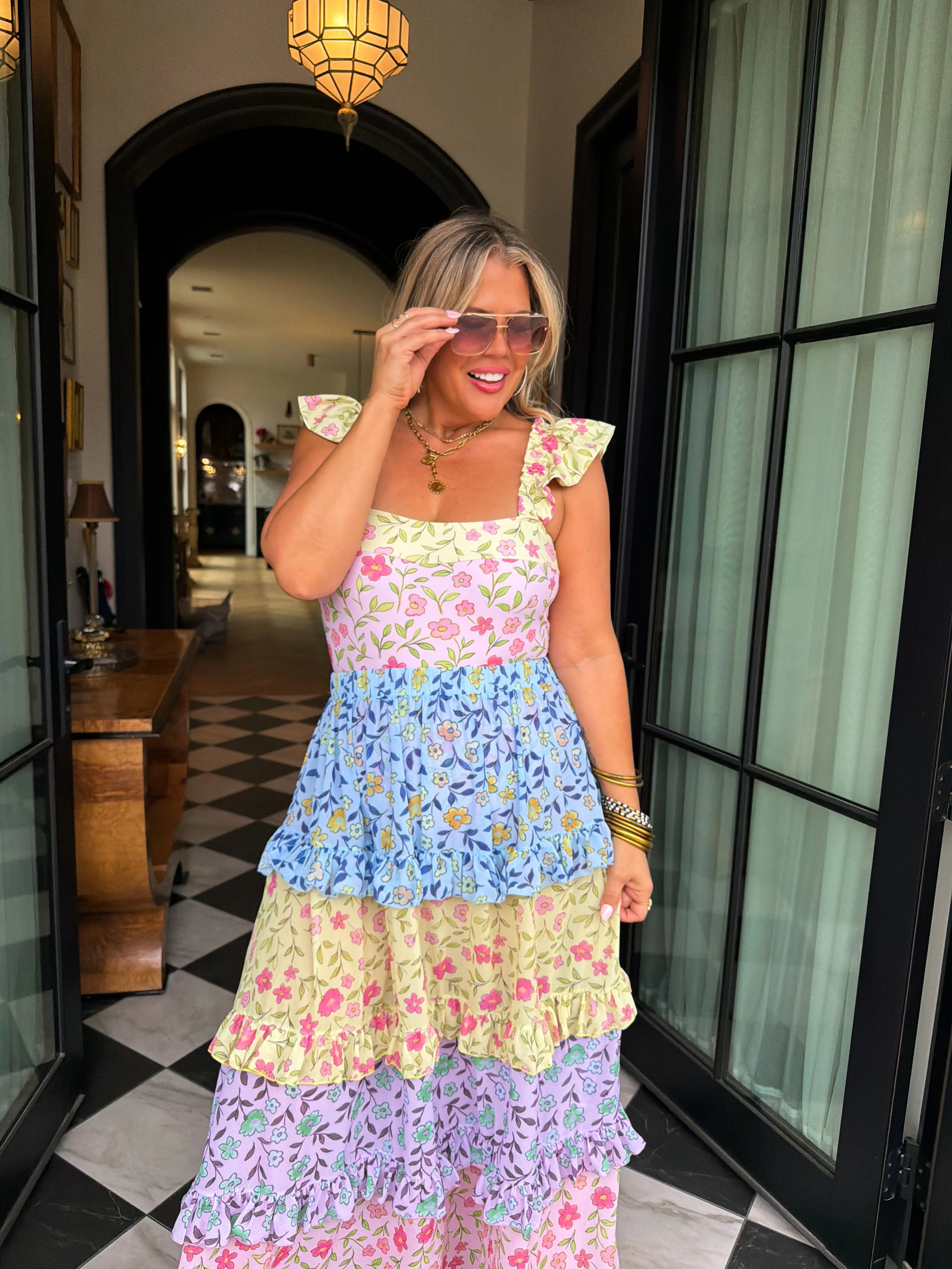 PREORDER: Floral Rainbow Swim Set by Blakeley (ETA March)