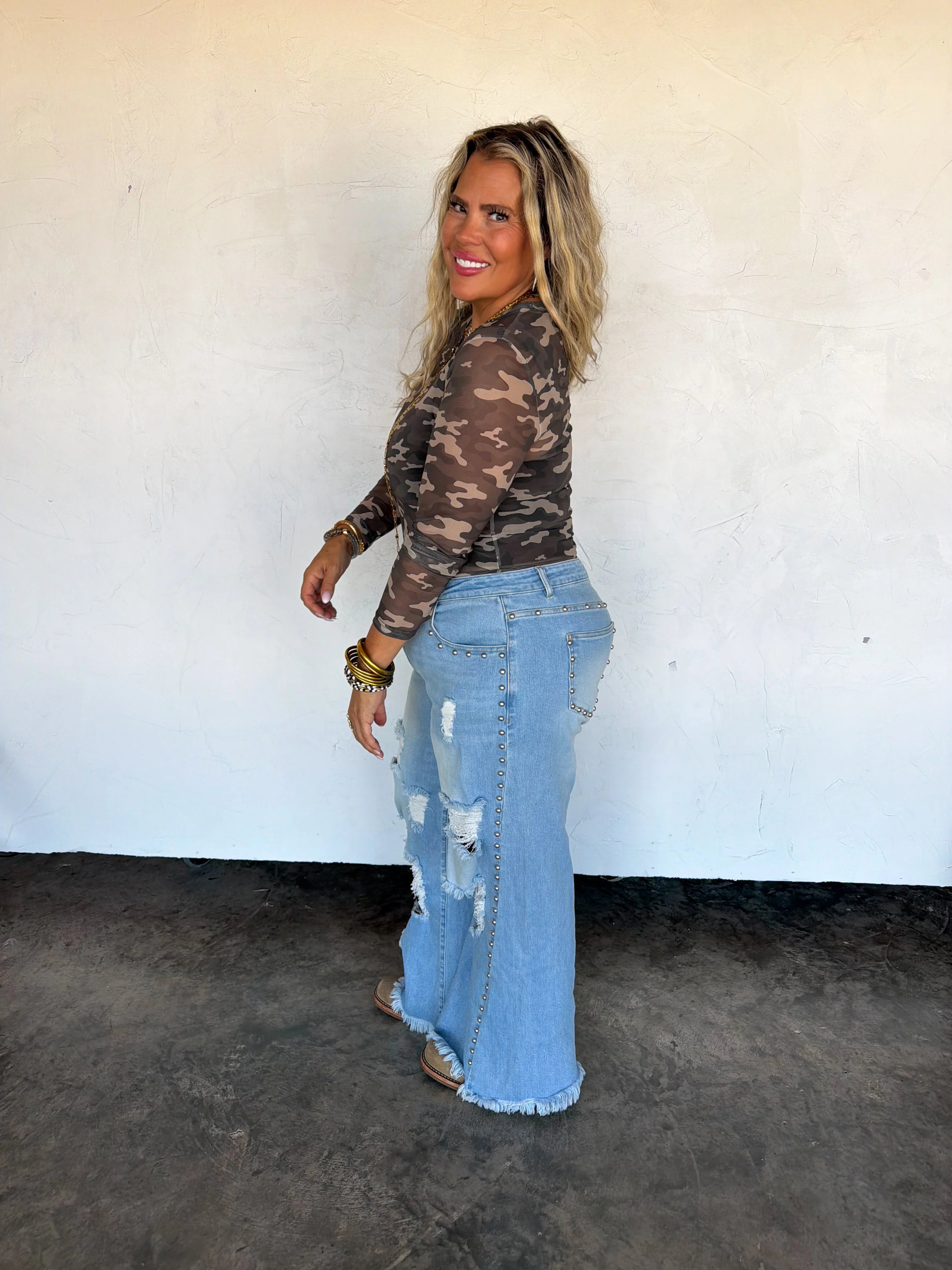 PREORDER: Off The Grid Studded Jeans by Blakeley (ETA: November)