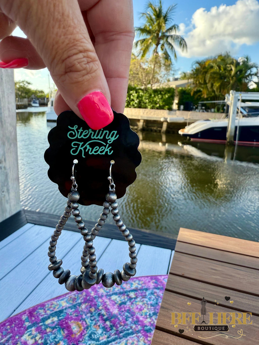 Silver City Earrings by Sterling Kreek - BFF Here