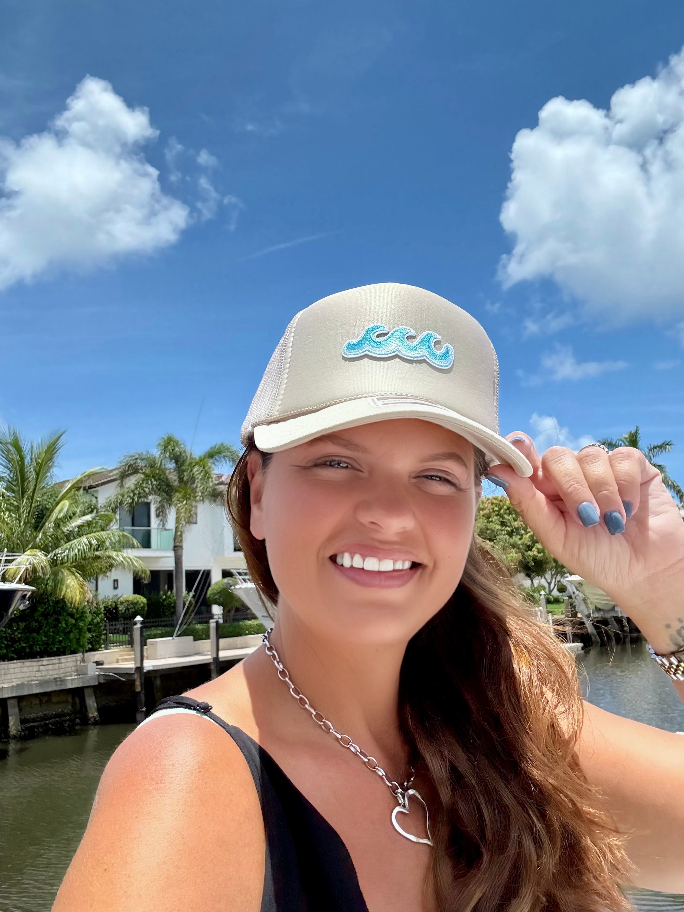 Waves Trucker Hat - BFF Here