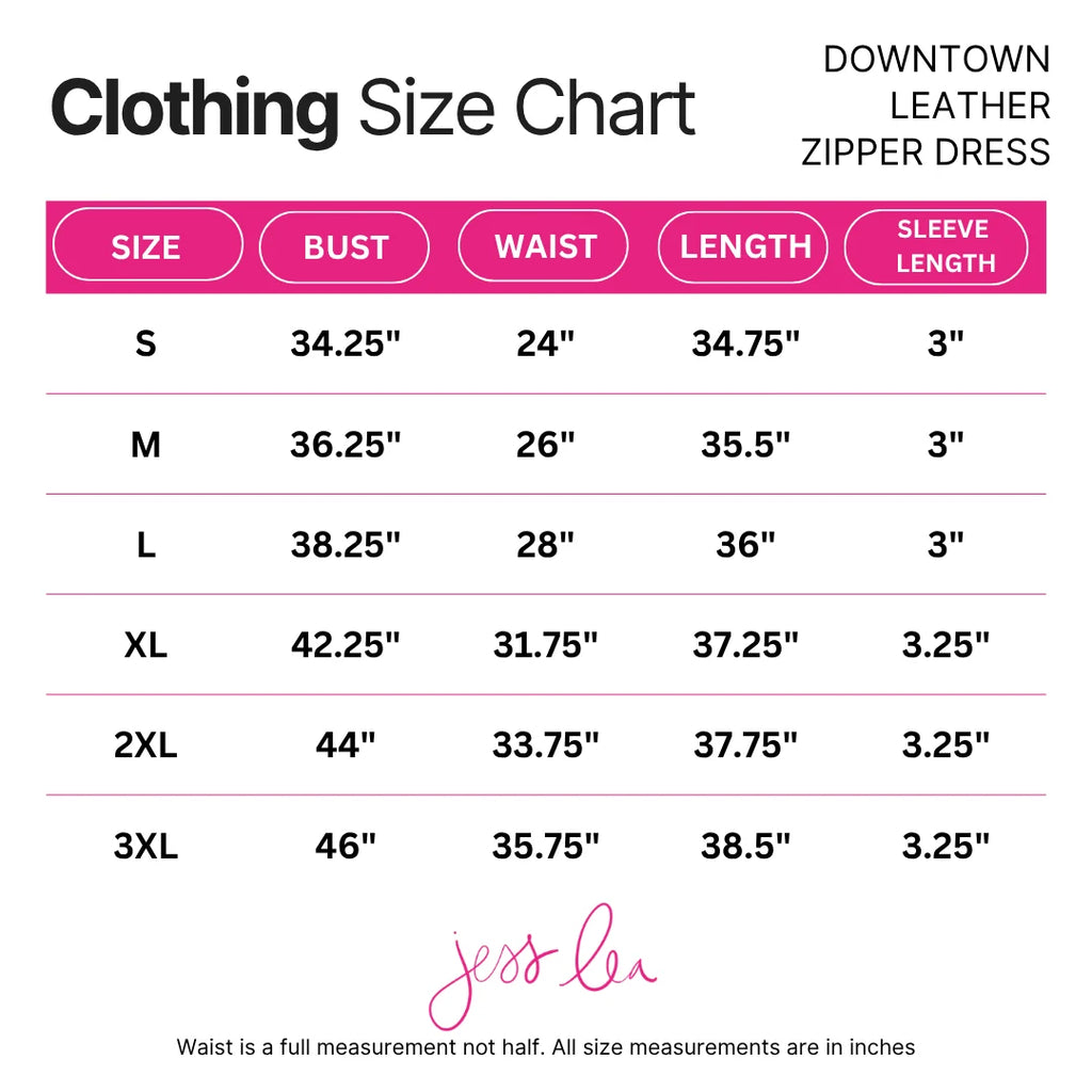 PREORDER: Downtown Leather Zipper Dress / Burgundy by Jess Lea  (ETA: September)