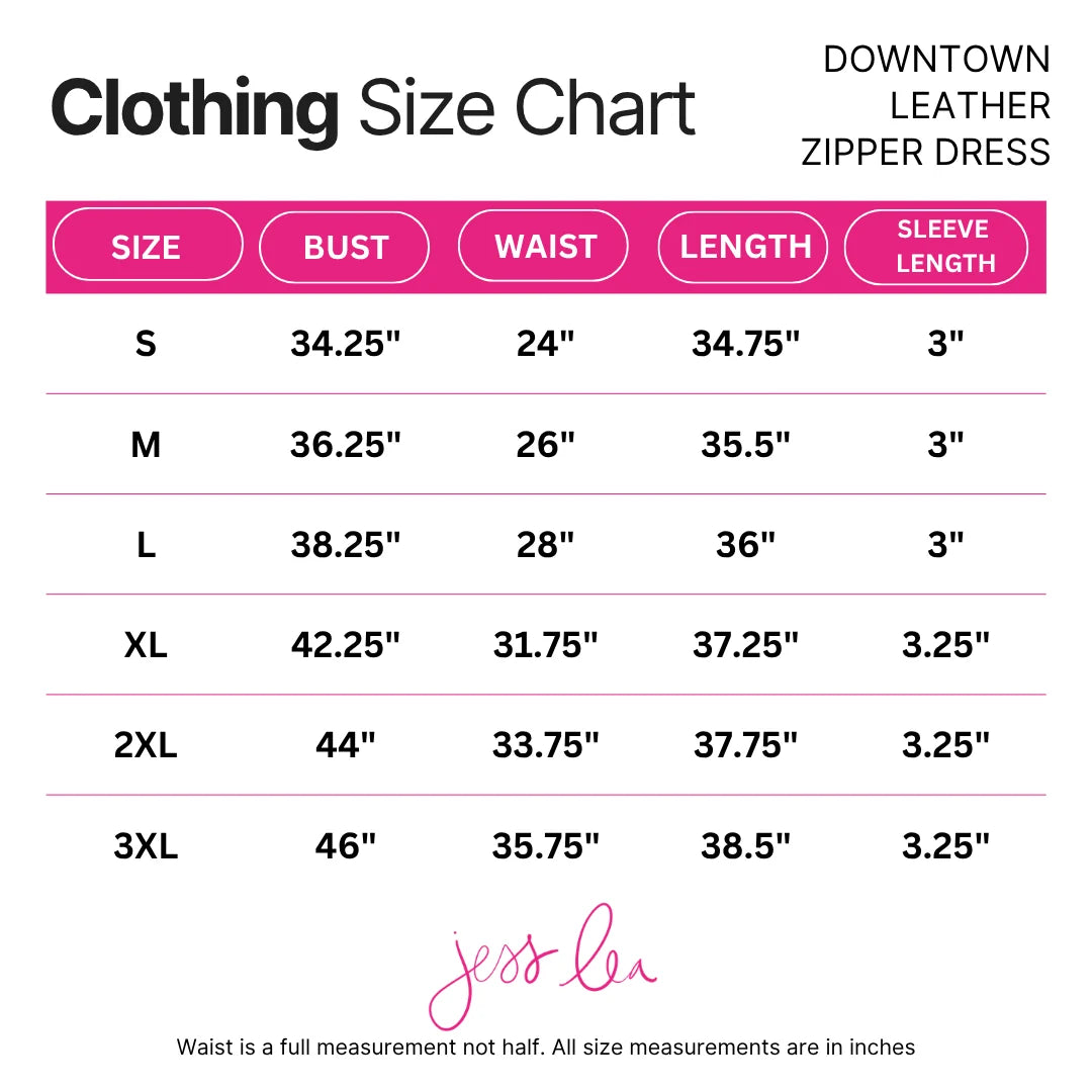 PREORDER: Downtown Leather Zipper Dress / Burgundy by Jess Lea  (ETA: September)