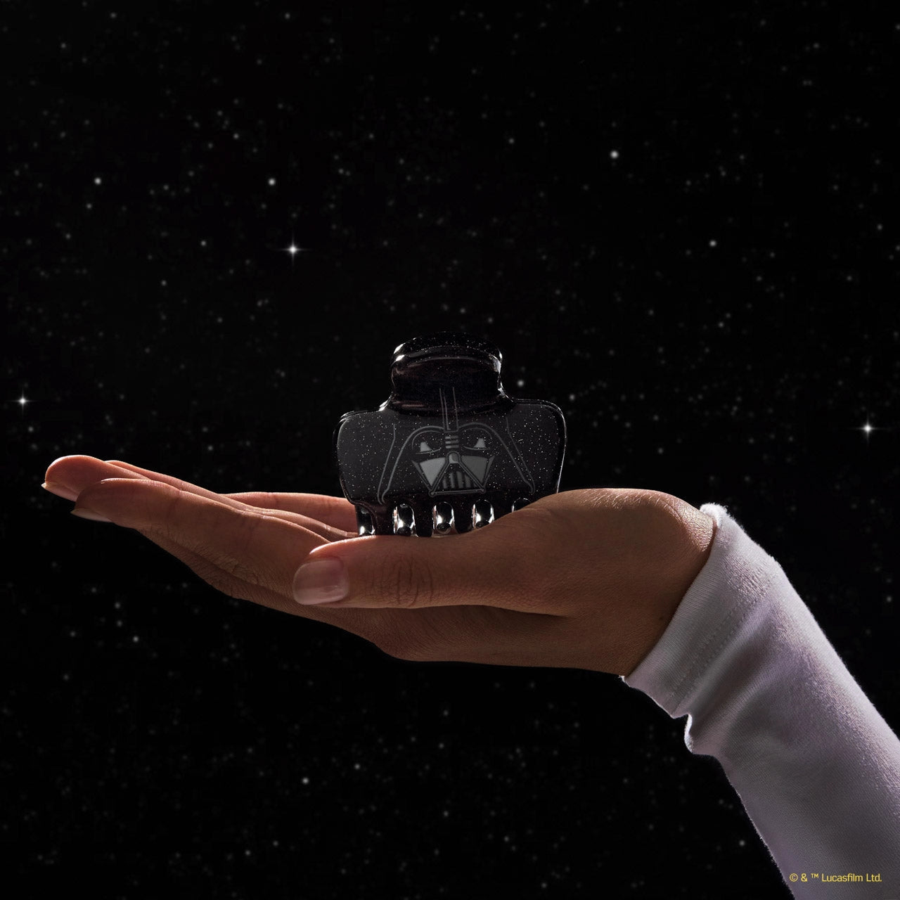 Star Wars™ & Kitsch Glitter Cloud Clip in Darth Vader (Ships Mid December)