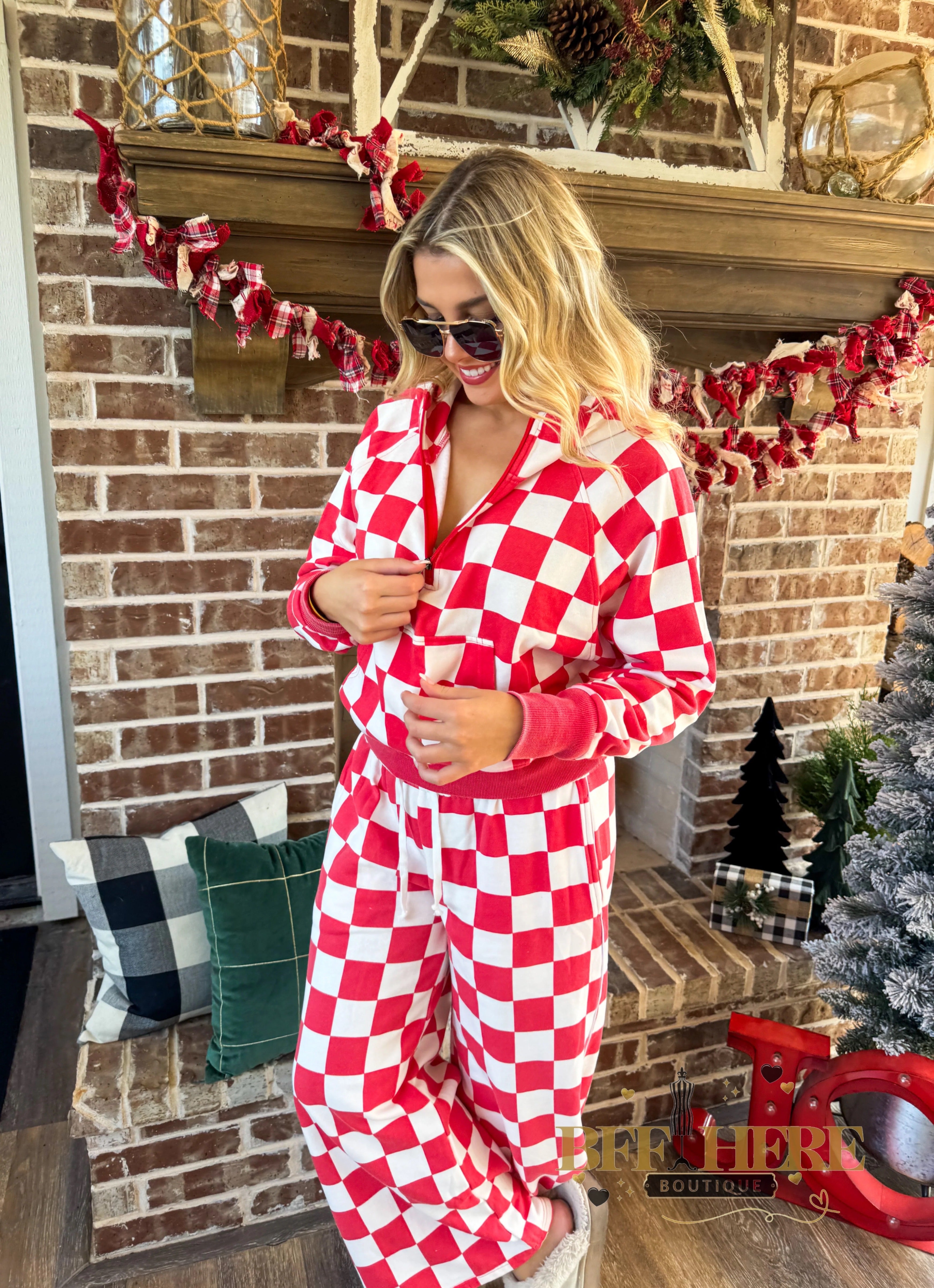 Checkmate Easy Does It Pullover by Blakeley - BFF Here