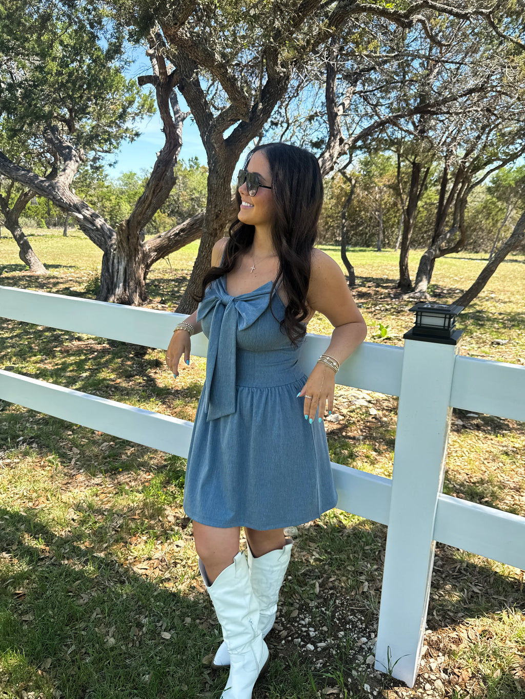 PREORDER: Bria Bow Dress by Blakeley (ETA: June) - BFF Here