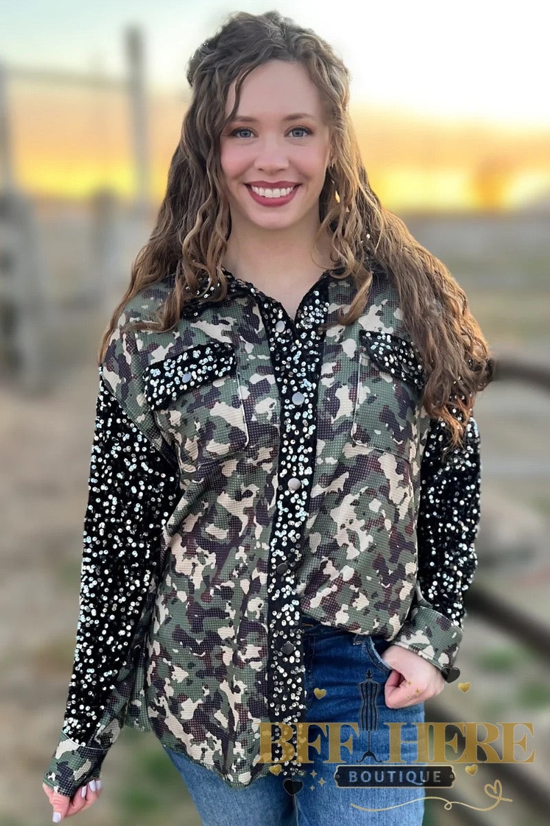 Bold and Classy Shacket by Sterling Kreek - BFF Here