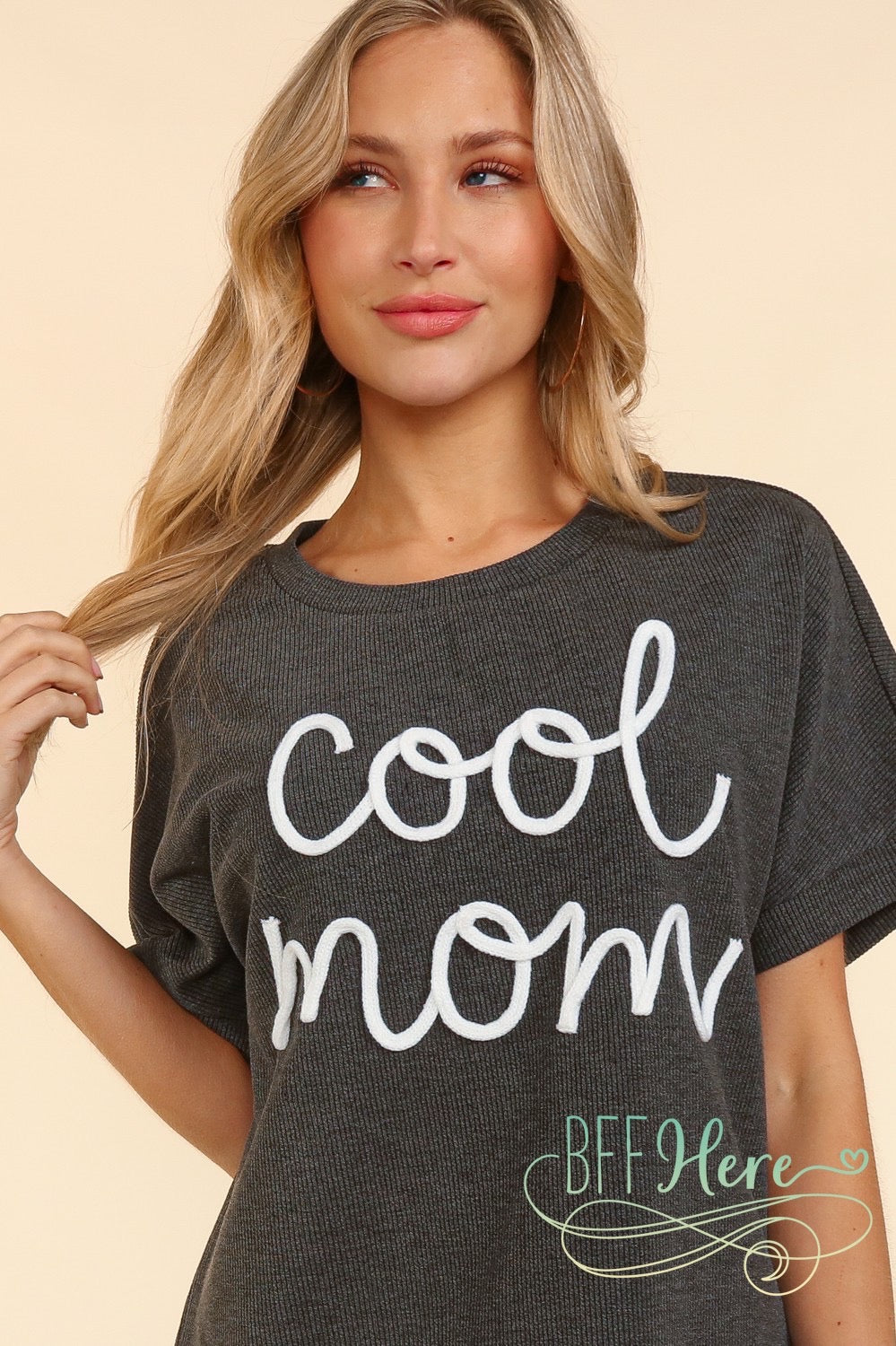 Fun & Fab 'Cool Mom' Tee - BFF Here