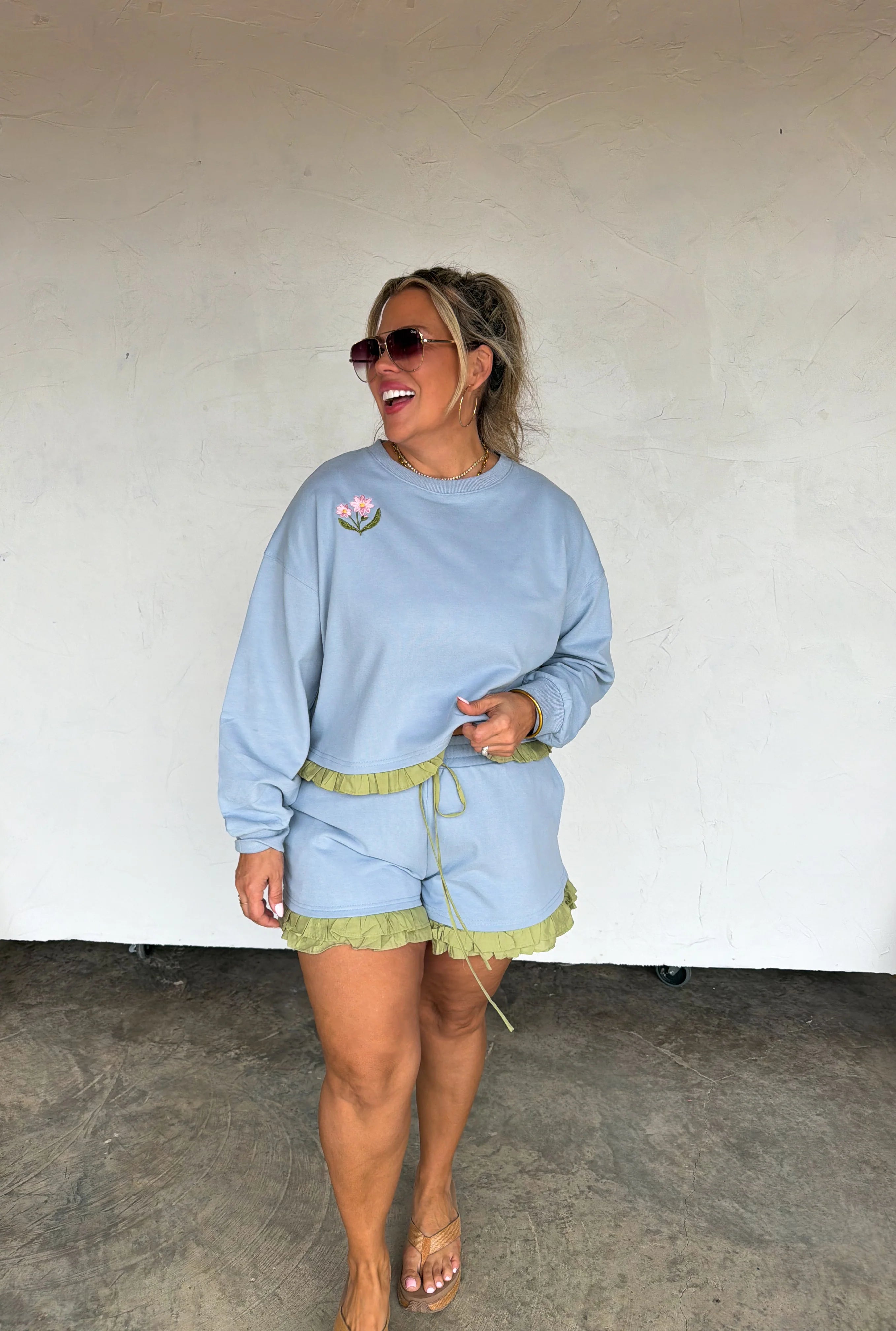 PREORDER: Spring Flowers Short Set by Blakeley (ETA: Late April / Early May) - BFF Here