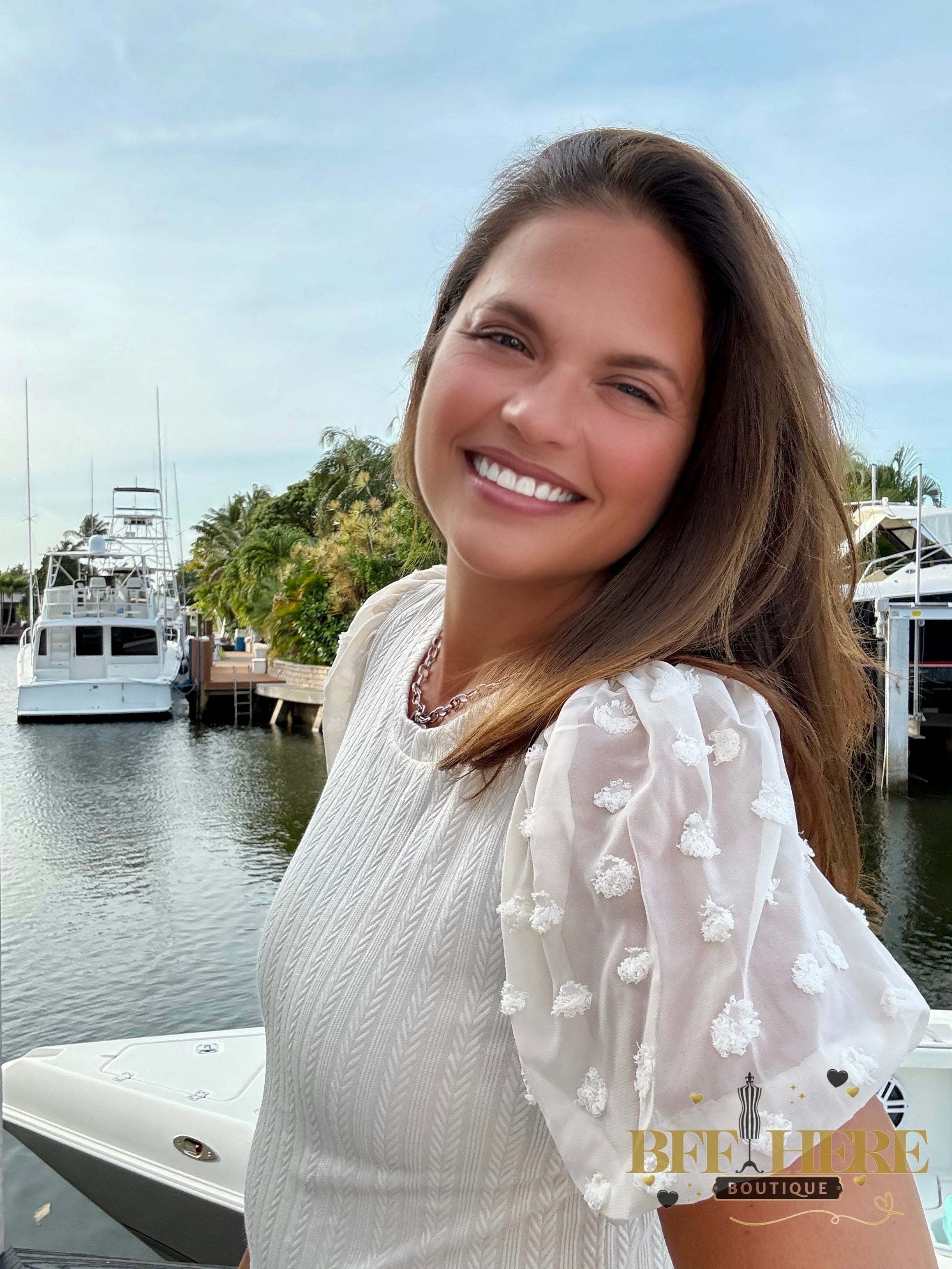 Prairie Bloom Puff Sleeve Top - BFF Here