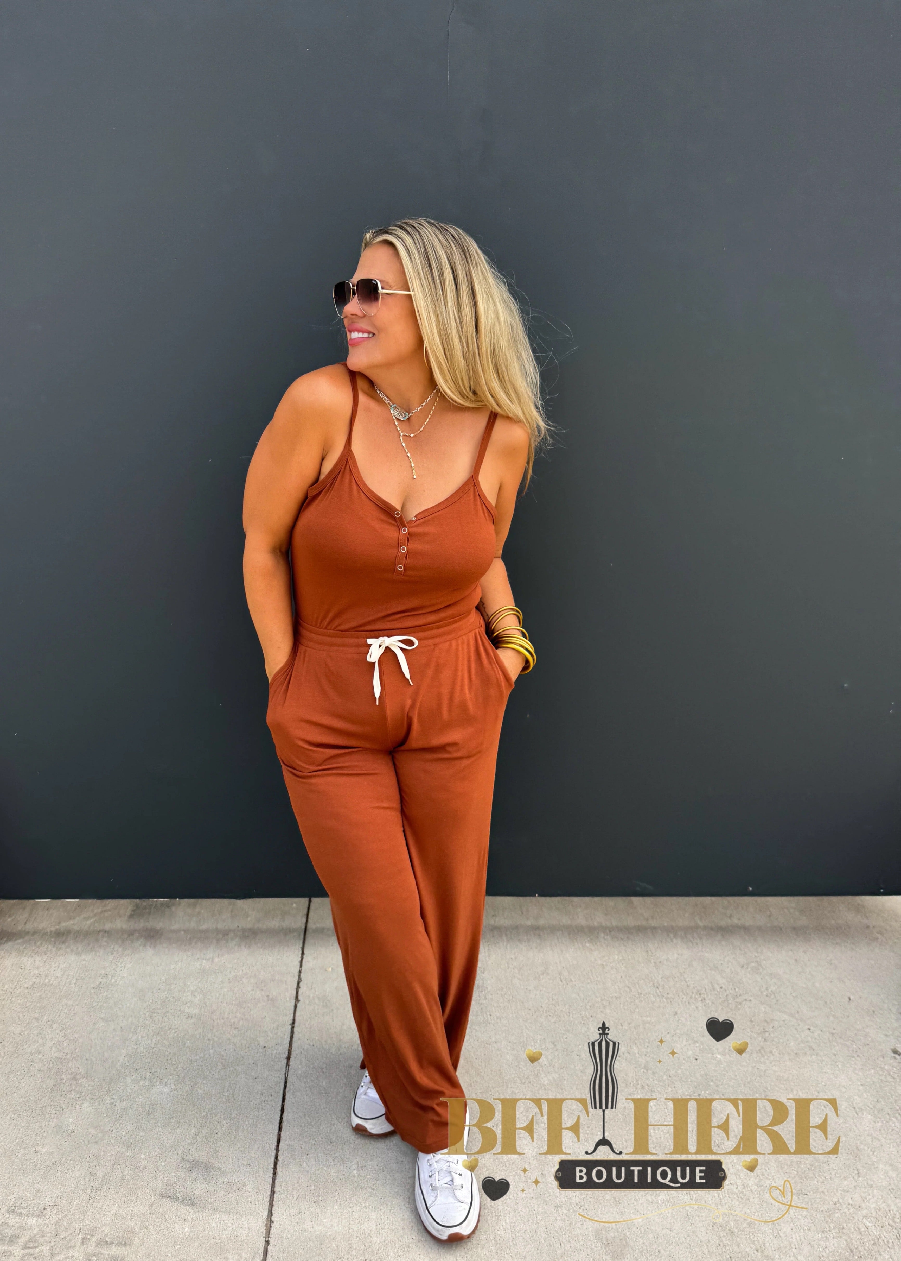 Soft Landing Romper & Cardigan Set by Blakeley - BFF Here