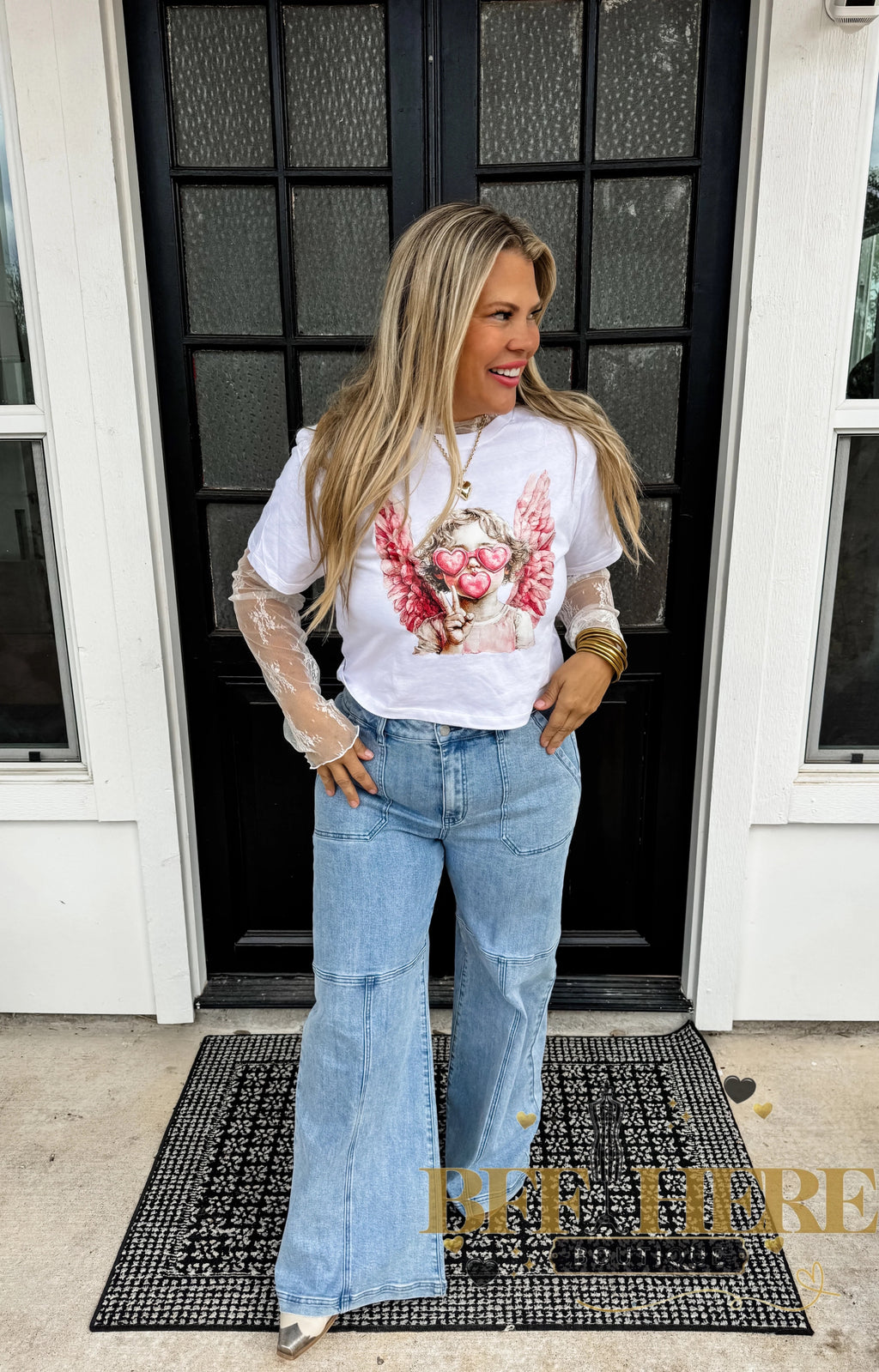 Cupid Vibes Tee by Blakeley - BFF Here
