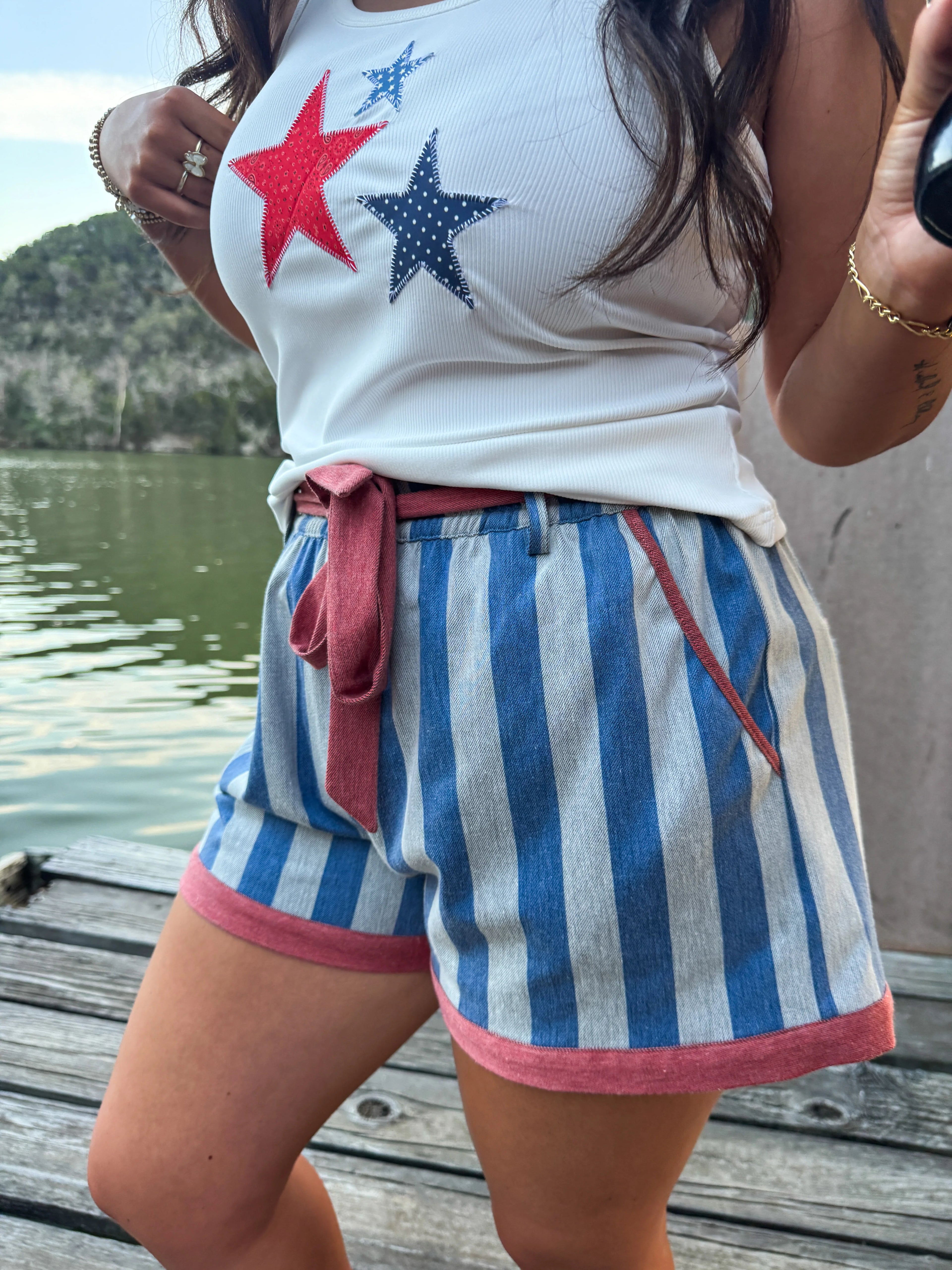 PREORDER: Piper Stretch Denim Short by Blakeley (ETA: May) - BFF Here