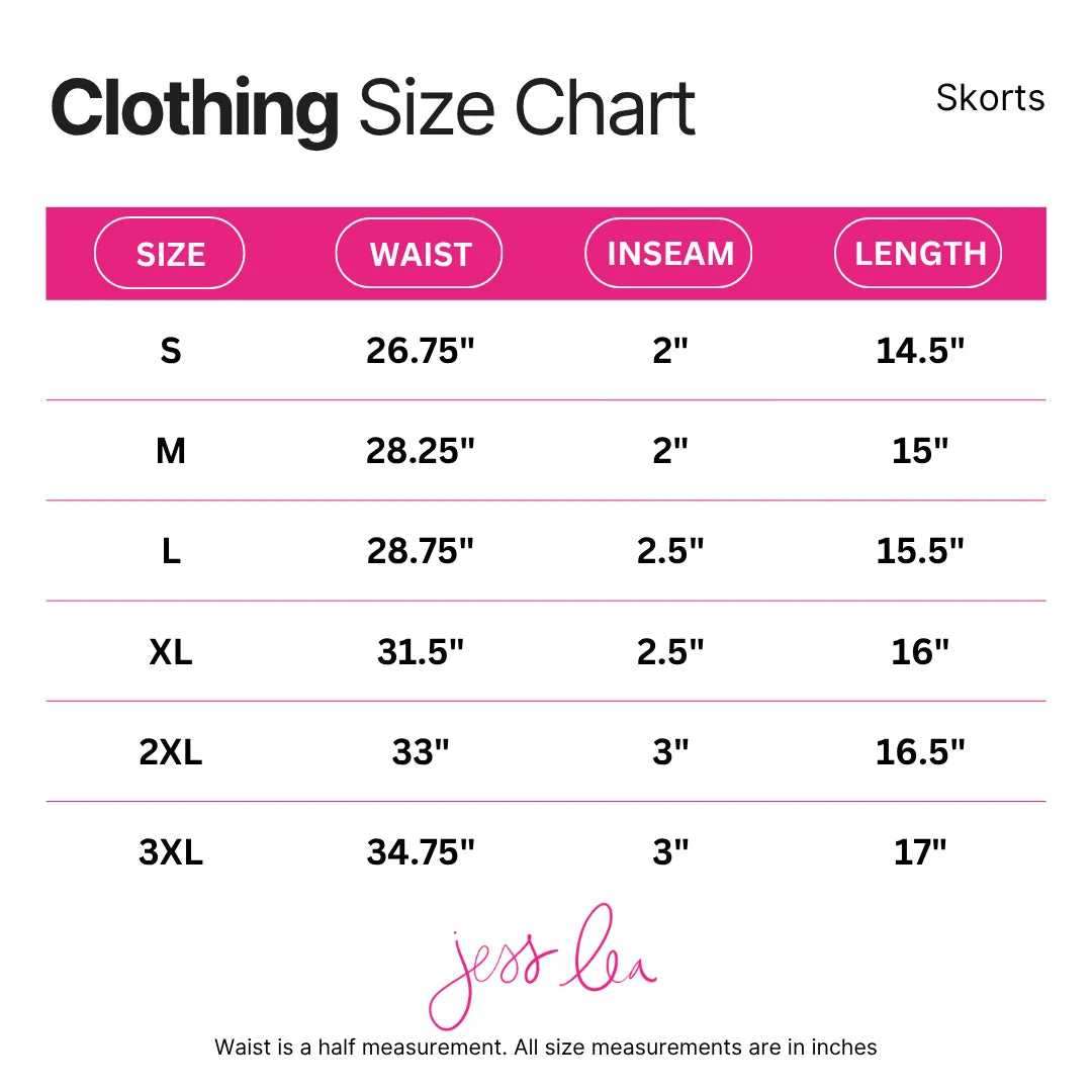 PREORDER: Chocolate Gingham Skort by Jess Lea  (ETA: September)