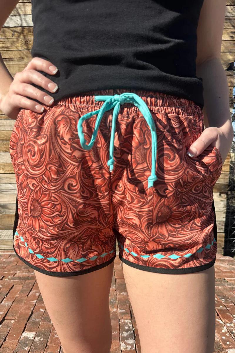 Tooled In Beauty Shorts by Sterling Kreek - BFF Here